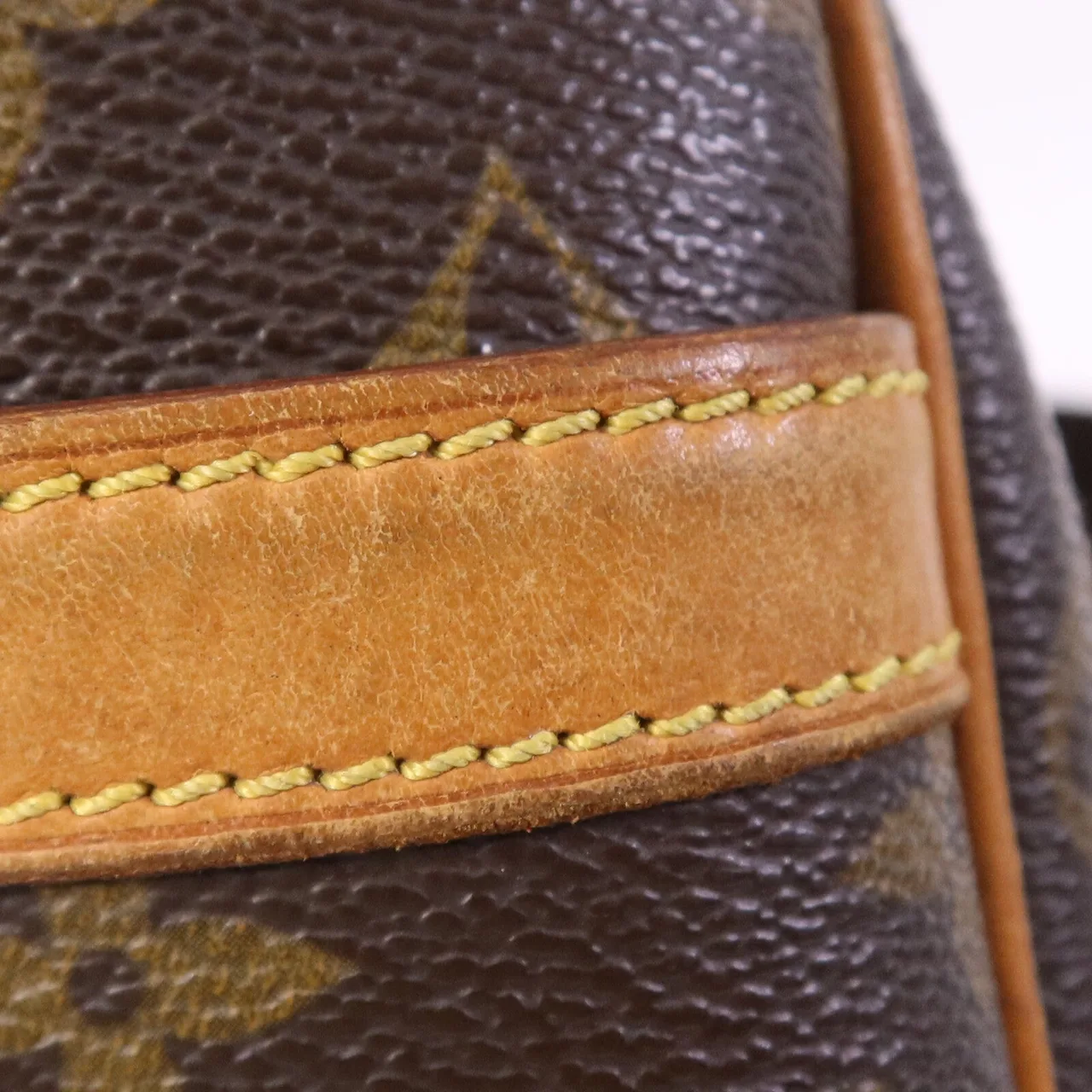 LOUIS VUITTON Reporter M45254 Shoulder Bag Coated Canvas 棕色 Coated Canvas Rank B - Thumbnail 15