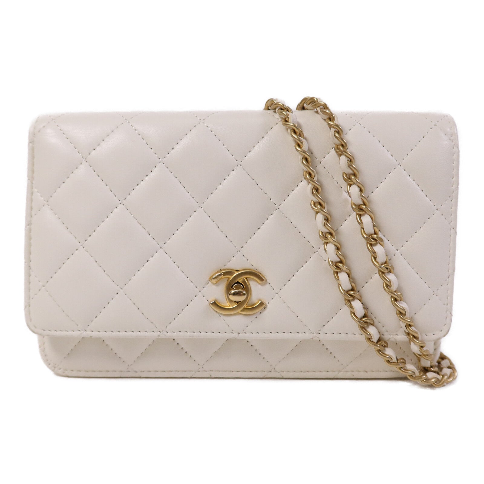 LOUIS VUITTON Shoulder Bag Lambskin