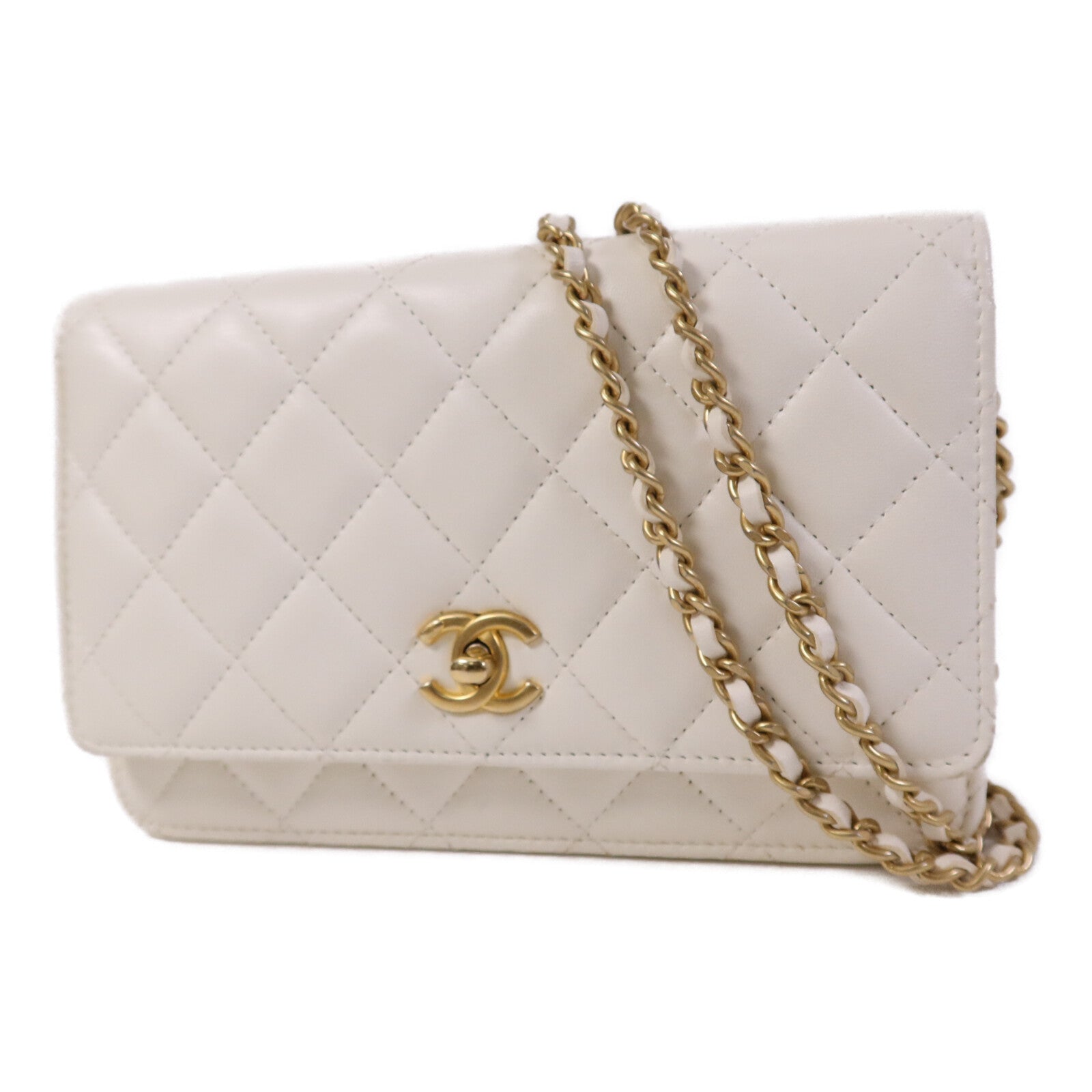 LOUIS VUITTON Shoulder Bag Lambskin 3
