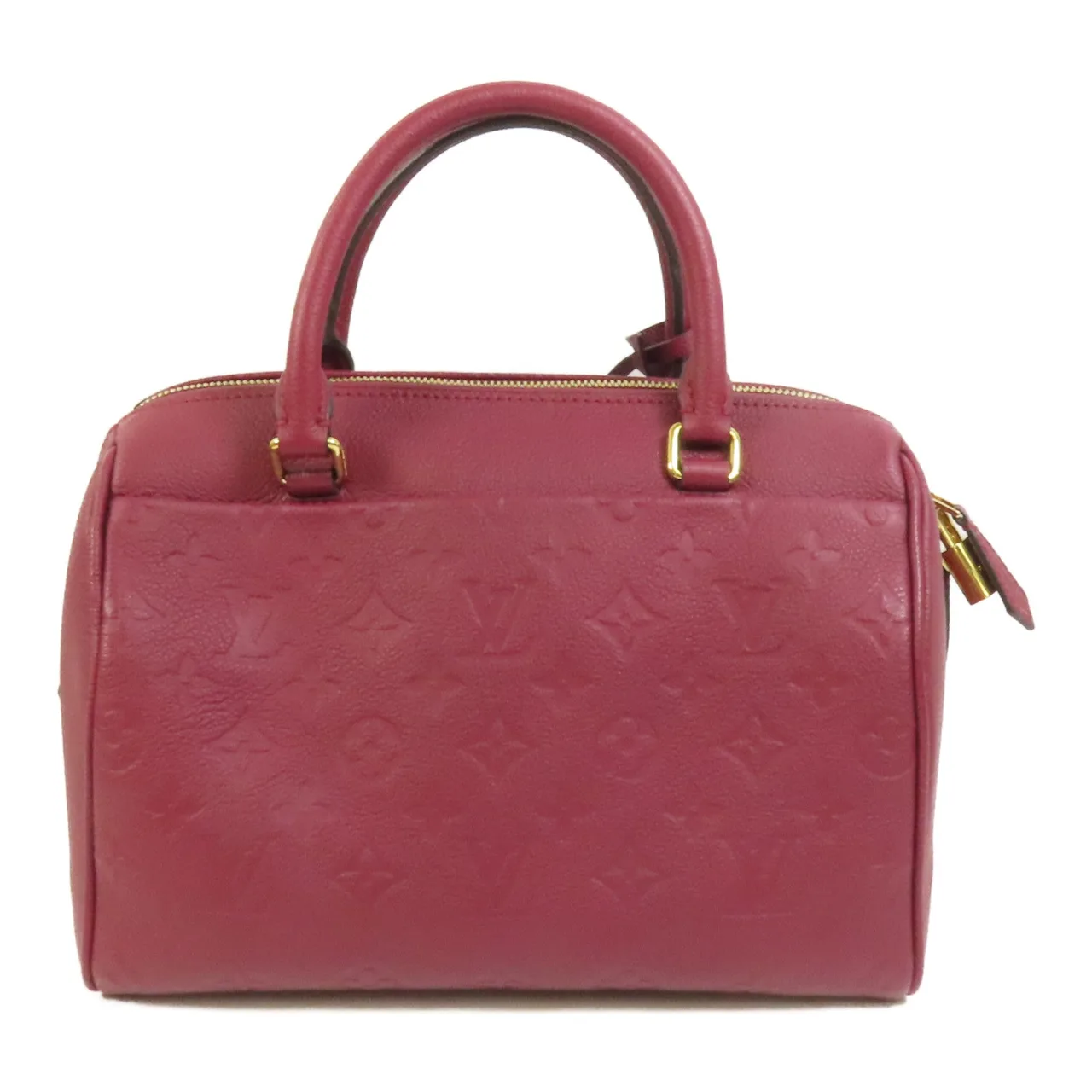 LOUIS VUITTON Speedy Bandouliere M43262 2-Way Bag Calfskin 紅色 / Red Calfskin Rank A - Thumbnail 2
