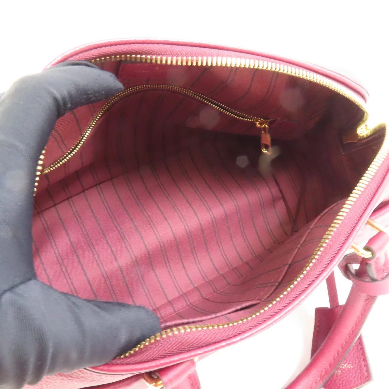 LOUIS VUITTON Speedy Bandouliere M43262 2-Way Bag Calfskin 紅色 / Red Calfskin Rank A - Thumbnail 5