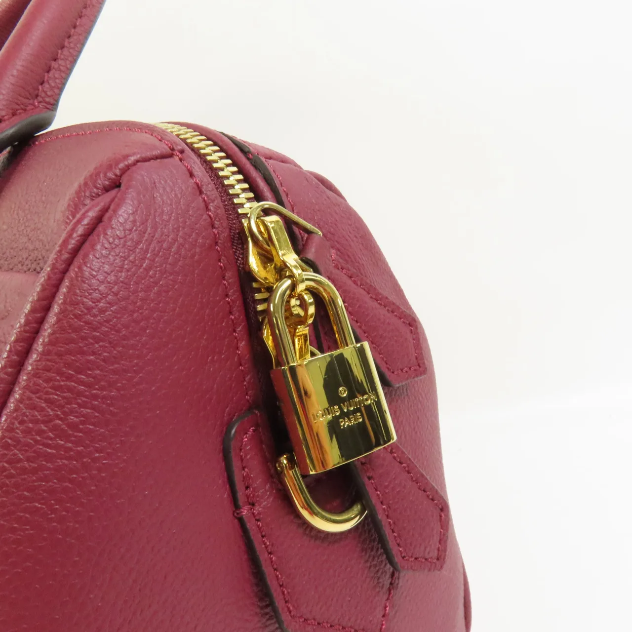 LOUIS VUITTON Speedy Bandouliere M43262 2-Way Bag Calfskin 紅色 / Red Calfskin Rank A - Thumbnail 9