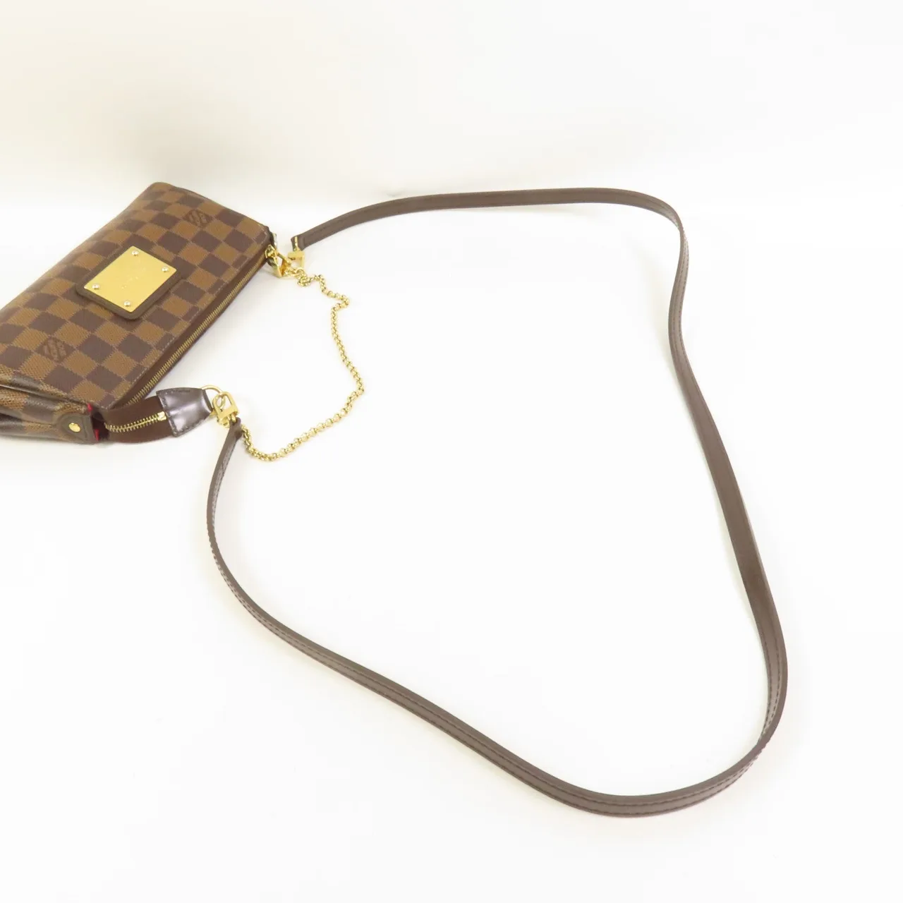 LOUIS VUITTON Eva N55213 2-Way Bag Coated Canvas 棕色 / Brown Coated Canvas Rank B - Thumbnail 5