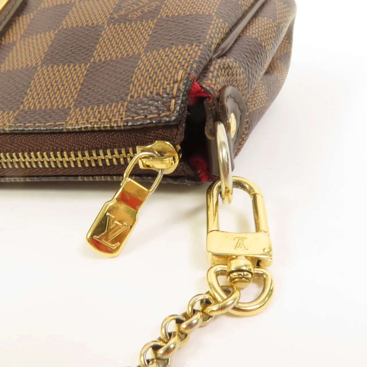 LOUIS VUITTON Eva N55213 2-Way Bag Coated Canvas 棕色 / Brown Coated Canvas Rank B - Thumbnail 8
