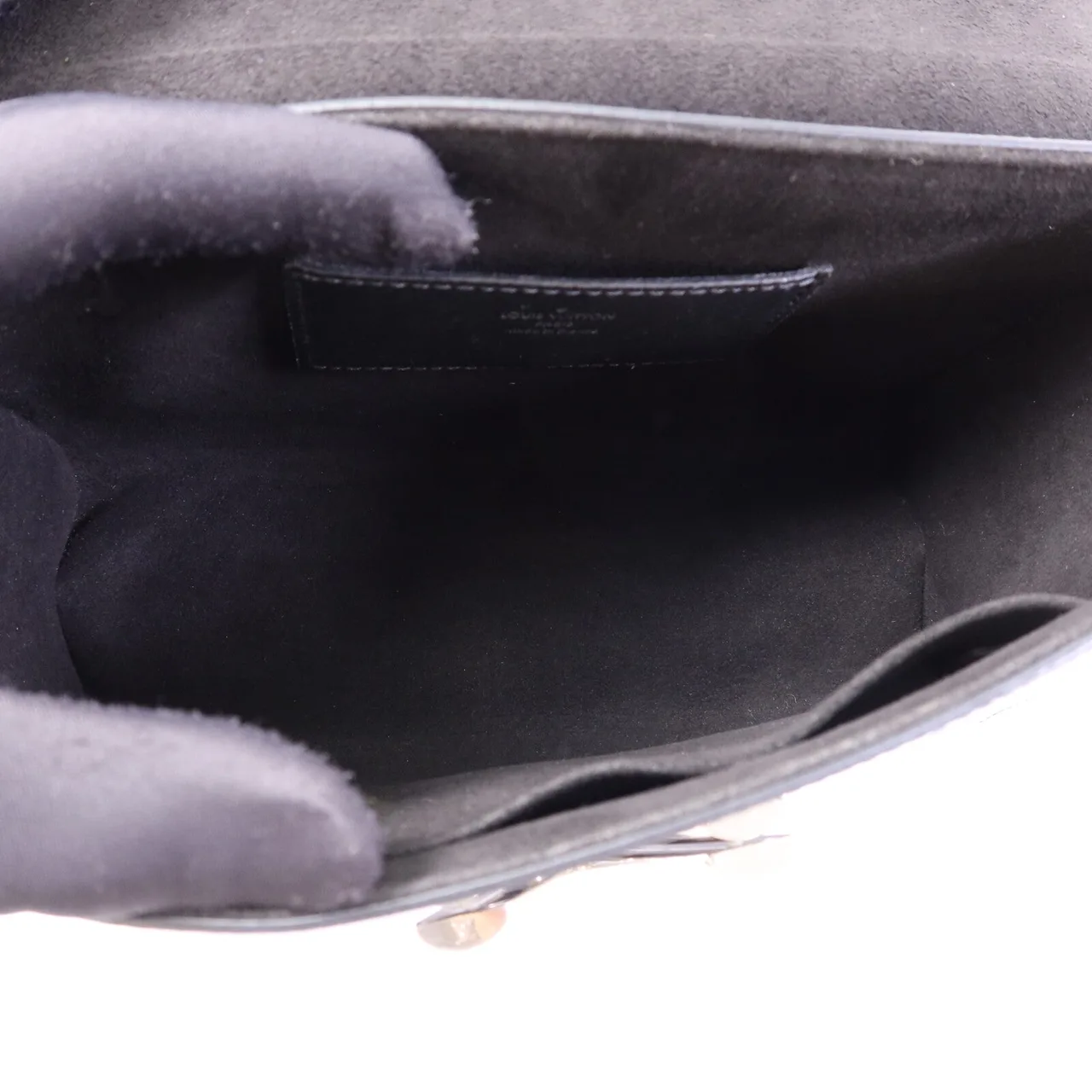 LOUIS VUITTON Twist M21110 肩背包 牛皮 黑色 牛皮 中古品A - 縮圖 5