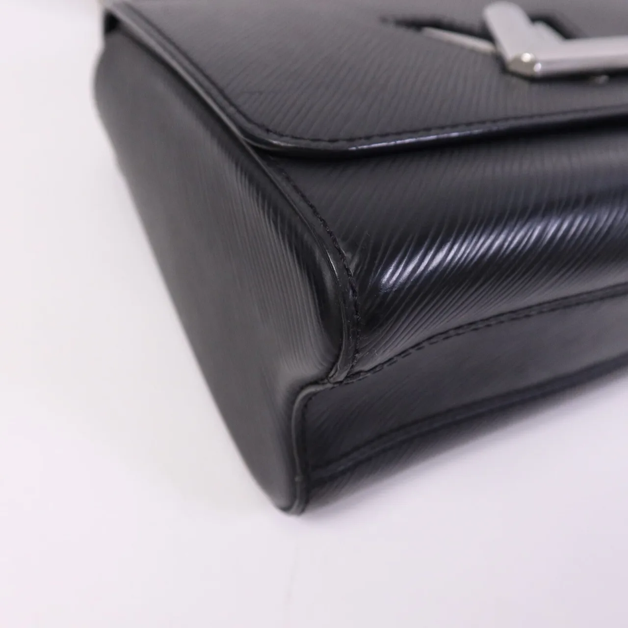 LOUIS VUITTON Twist M21110 肩背包 牛皮 黑色 牛皮 中古品A - 縮圖 12