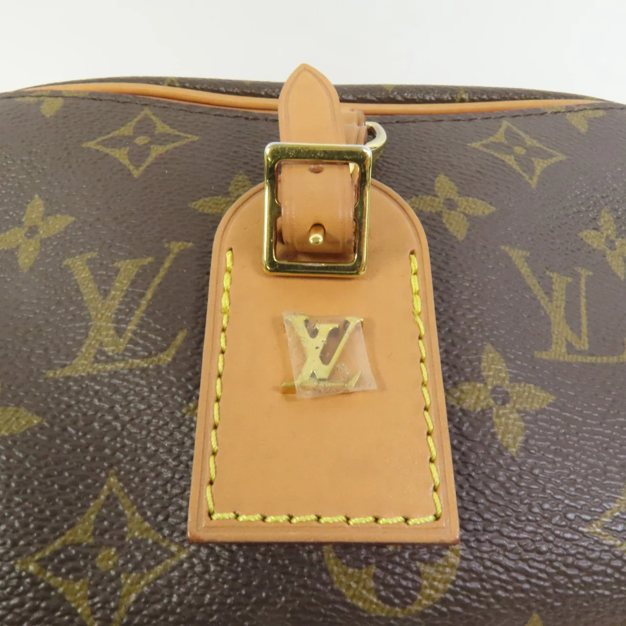 LOUIS VUITTON Deauville M45528 肩背包 塗層帆布 棕色 / Brown 塗層帆布 中古品B - 縮圖 9