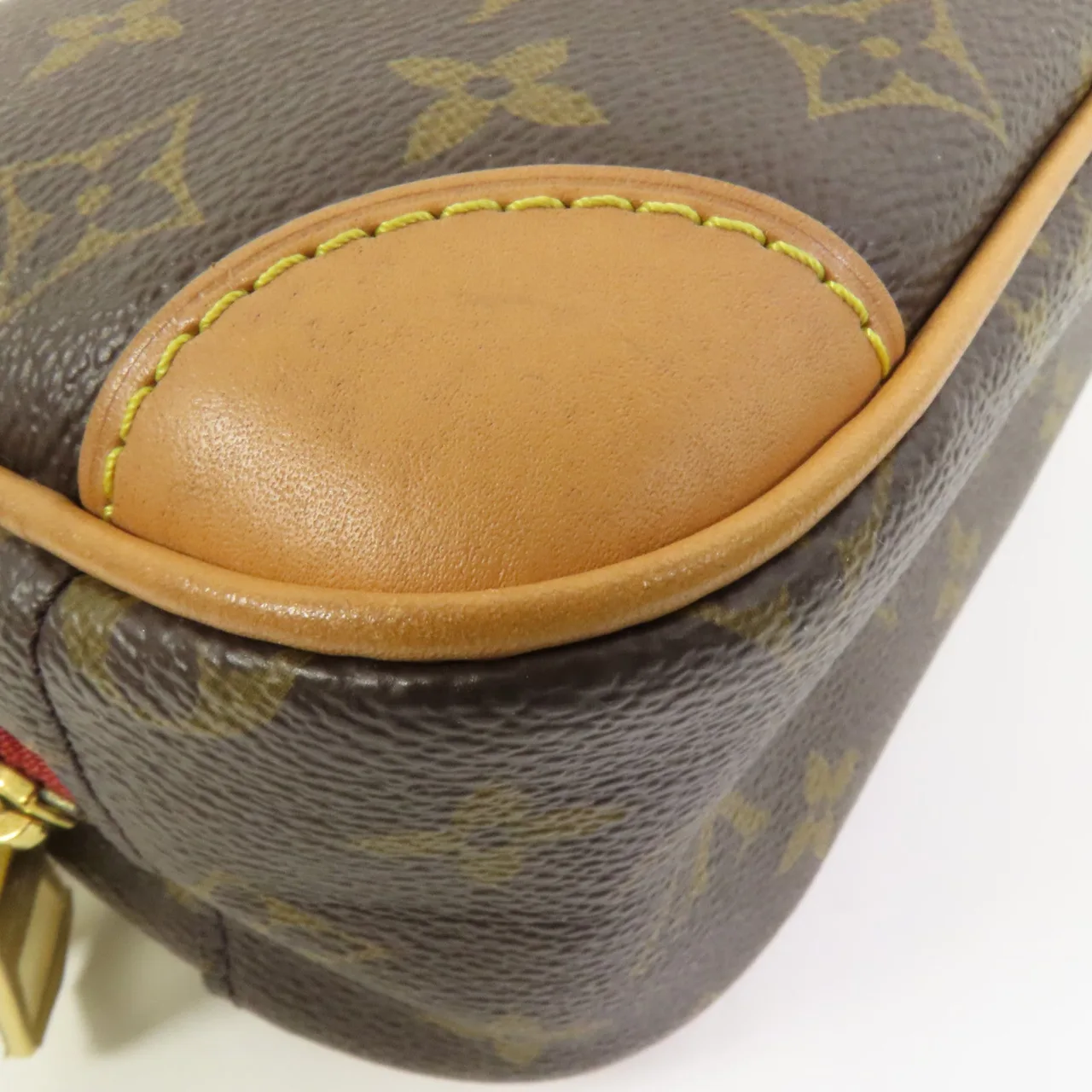 LOUIS VUITTON Deauville M45528 肩背包 塗層帆布 棕色 / Brown 塗層帆布 中古品B - 縮圖 15