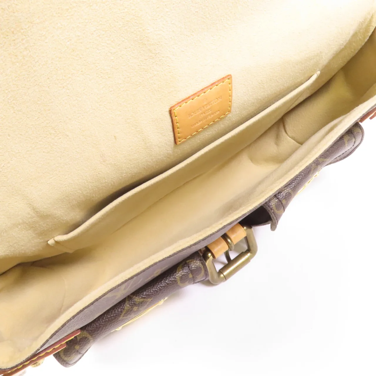 LOUIS VUITTON Hudson M40027 肩背包 塗層帆布 棕色 / Brown 塗層帆布 中古品B - 縮圖 6