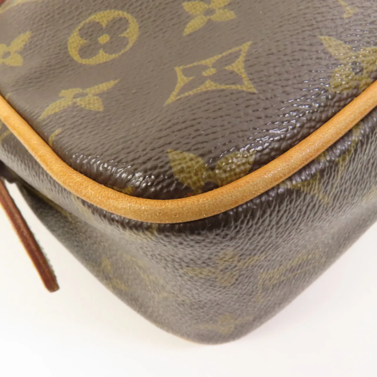 LOUIS VUITTON Hudson M40027 肩背包 塗層帆布 棕色 / Brown 塗層帆布 中古品B - 縮圖 11