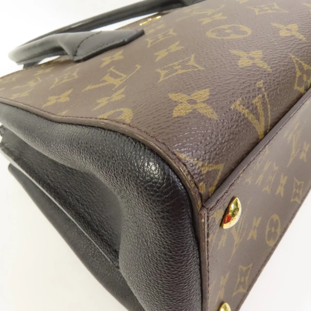 LOUIS VUITTON Florine M42269 2-Way Bag Coated Canvas 棕色 / Brown/Black Coated Canvas Rank A - Thumbnail 14