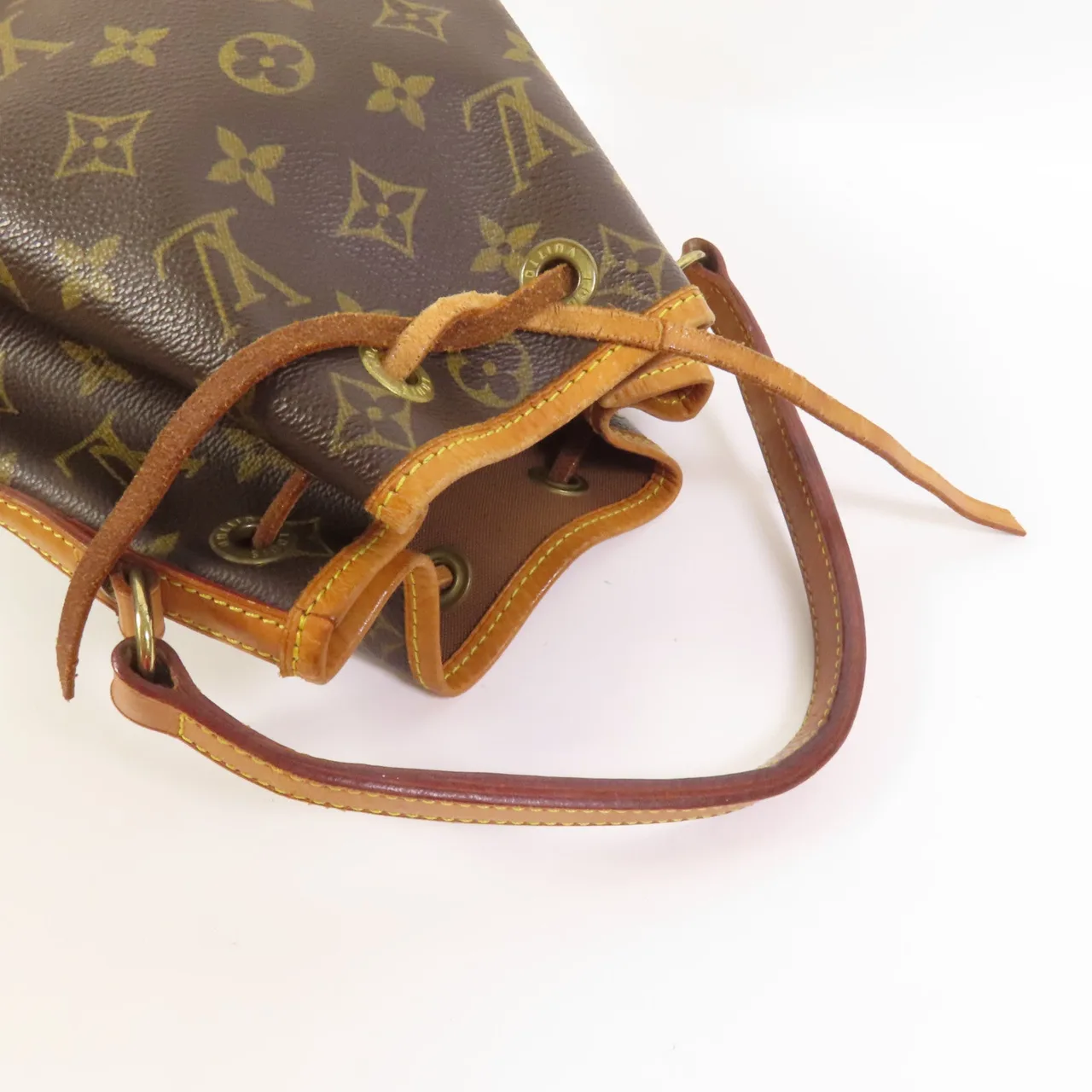 LOUIS VUITTON Noe M42227 Shoulder Bag Coated Canvas 棕色 / Brwon Coated Canvas Rank B - Thumbnail 6