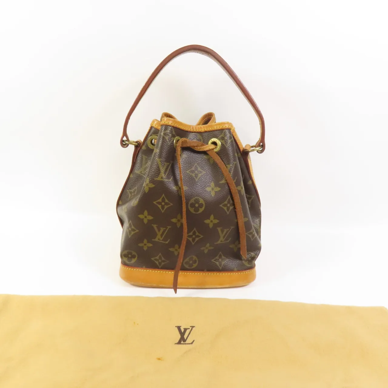 LOUIS VUITTON Noe M42227 Shoulder Bag Coated Canvas 棕色 / Brwon Coated Canvas Rank B - Thumbnail 8