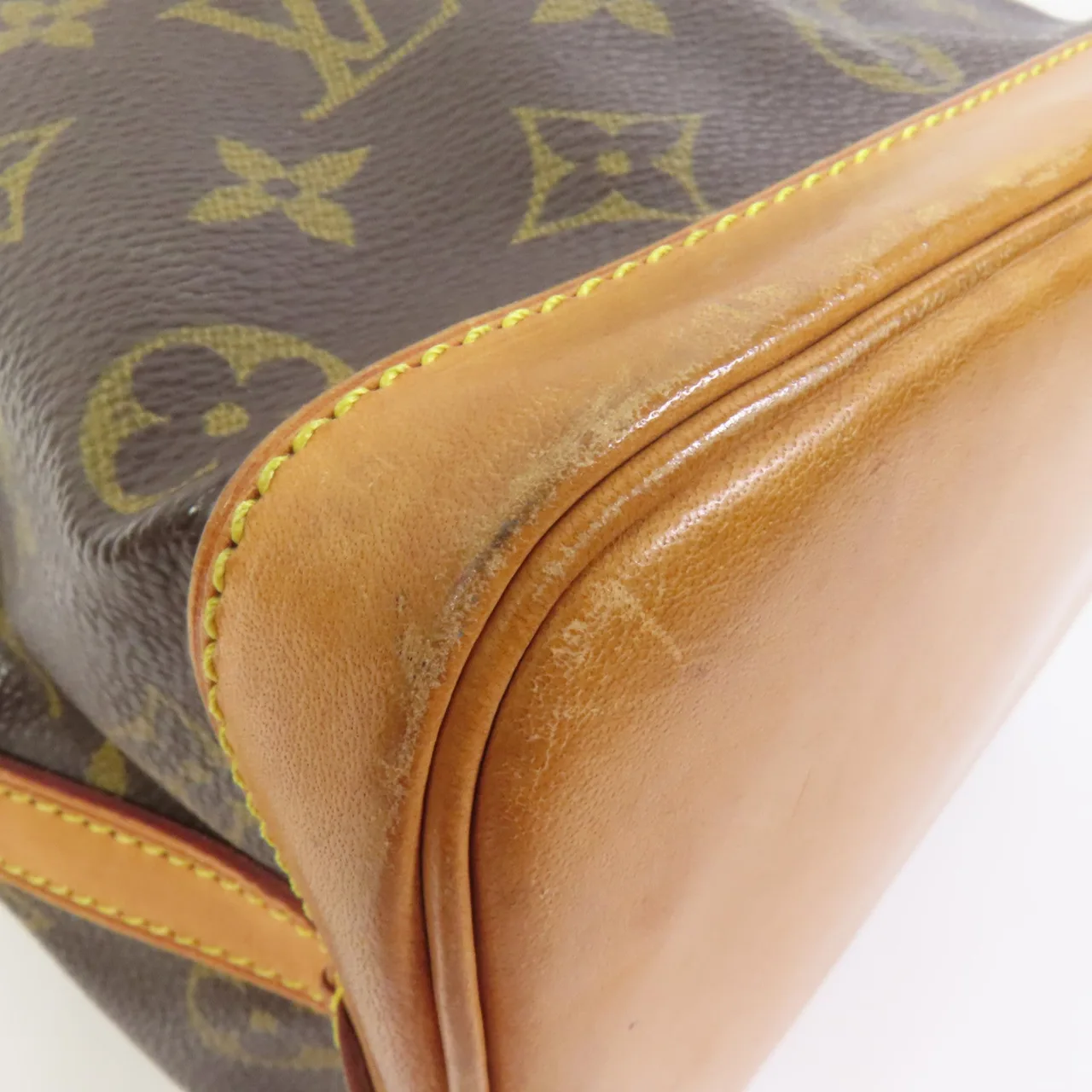 LOUIS VUITTON Noe M42227 Shoulder Bag Coated Canvas 棕色 / Brwon Coated Canvas Rank B - Thumbnail 12