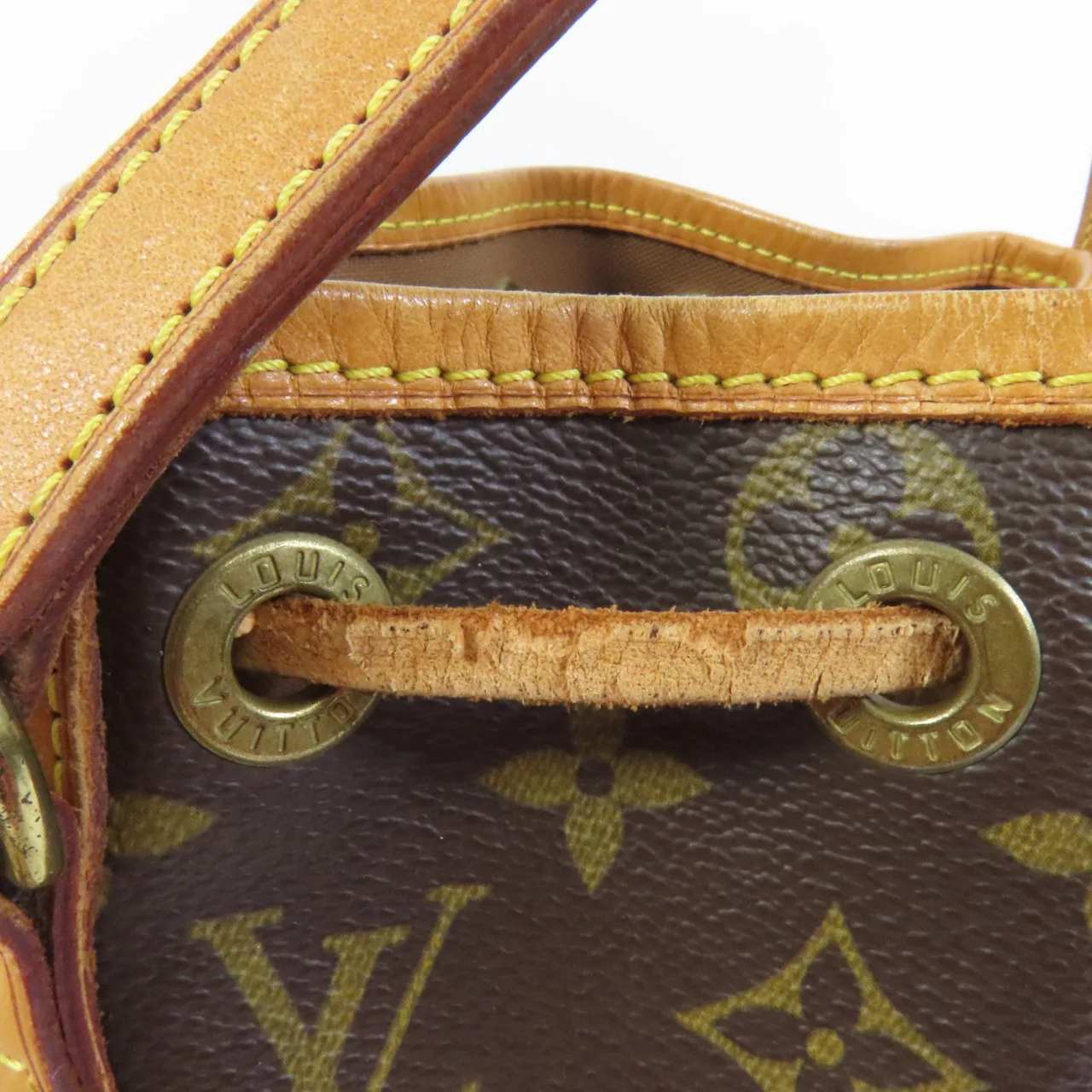 LOUIS VUITTON Noe M42227 Shoulder Bag Coated Canvas 棕色 / Brwon Coated Canvas Rank B - Thumbnail 14