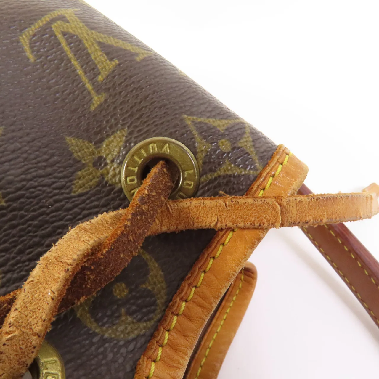 LOUIS VUITTON Noe M42227 Shoulder Bag Coated Canvas 棕色 / Brwon Coated Canvas Rank B - Thumbnail 15