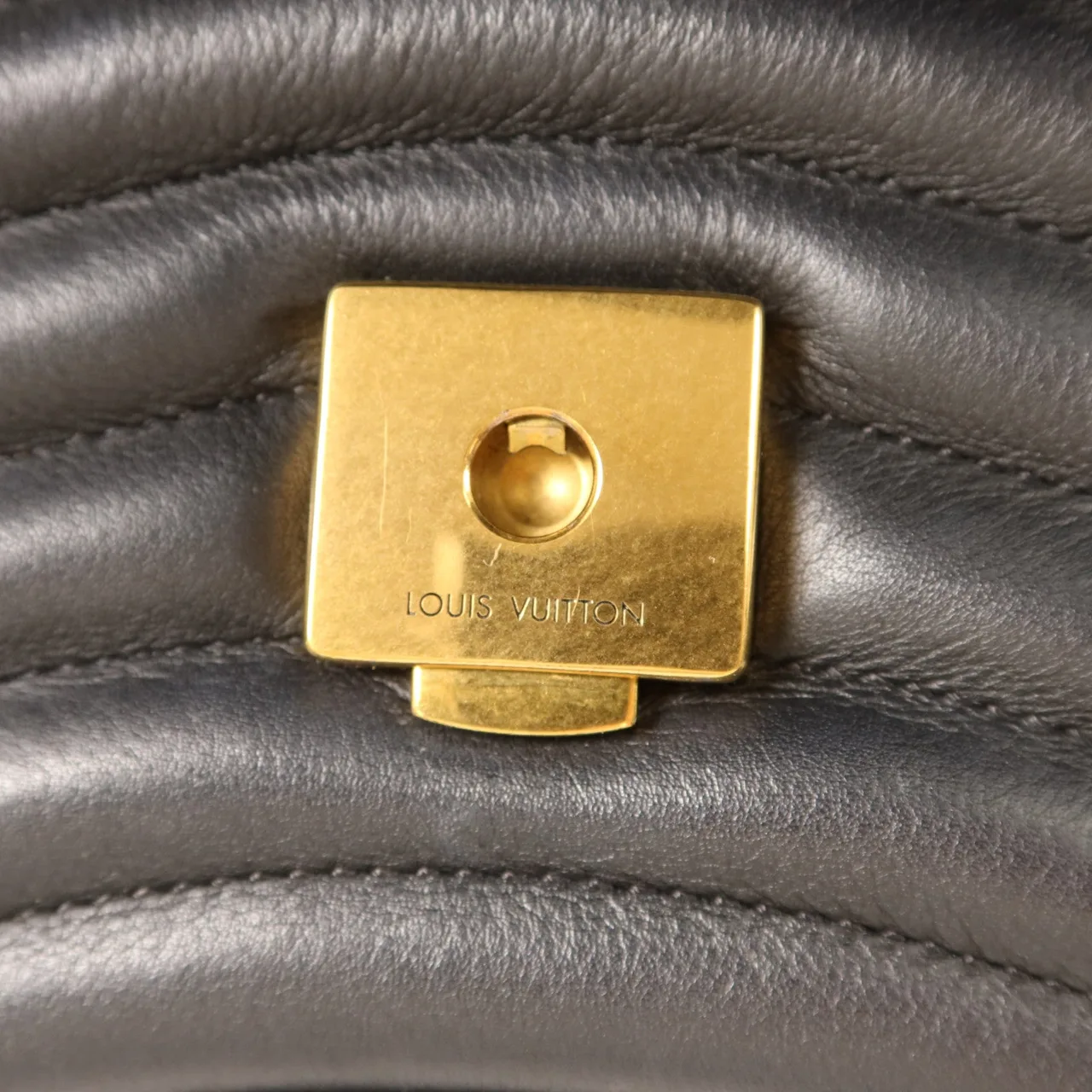 LOUIS VUITTON New Wave M51498 2-Way Bag Calfskin 黑色 Calfskin Rank A - Thumbnail 9