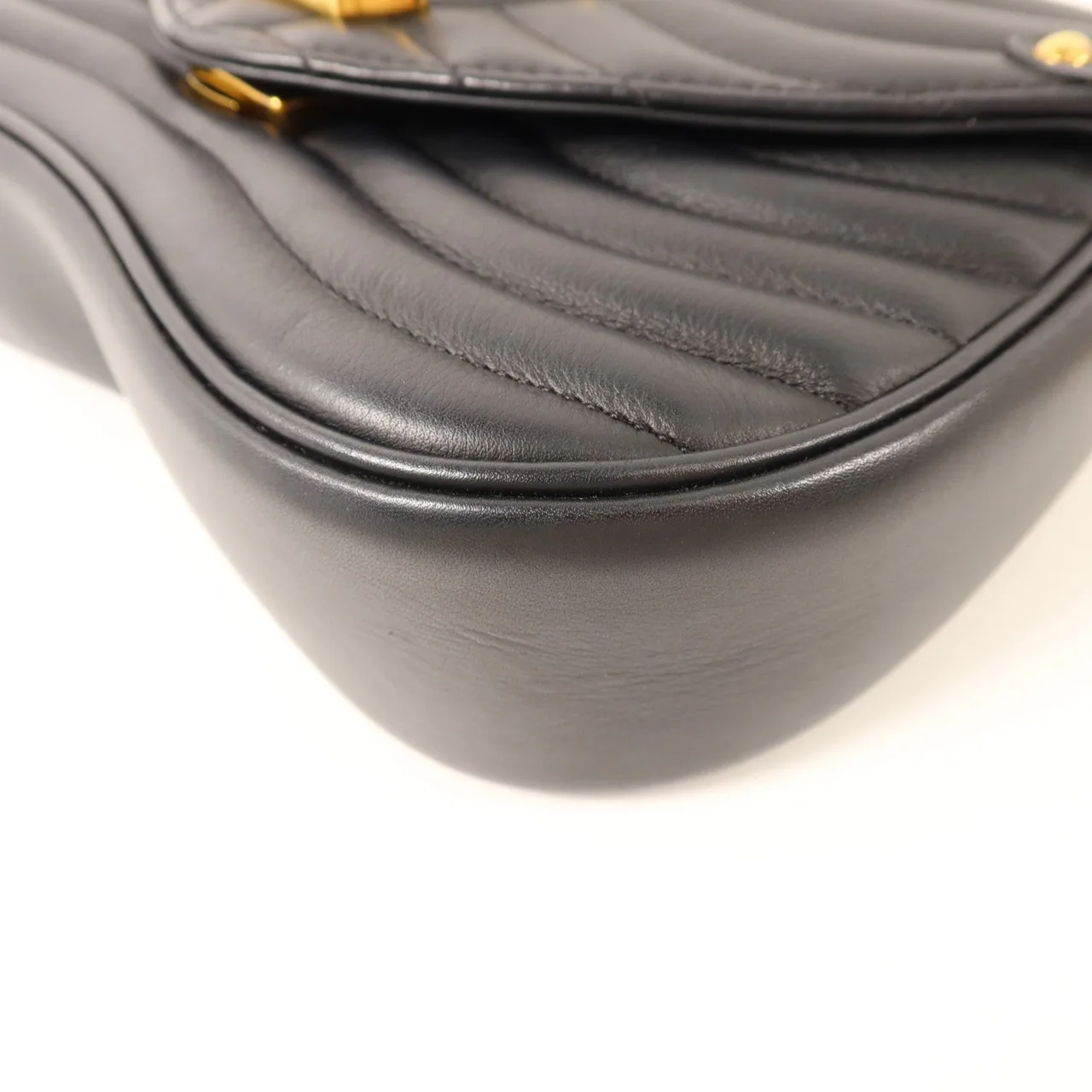 LOUIS VUITTON New Wave M51498 2-Way Bag Calfskin 黑色 Calfskin Rank A - Thumbnail 12