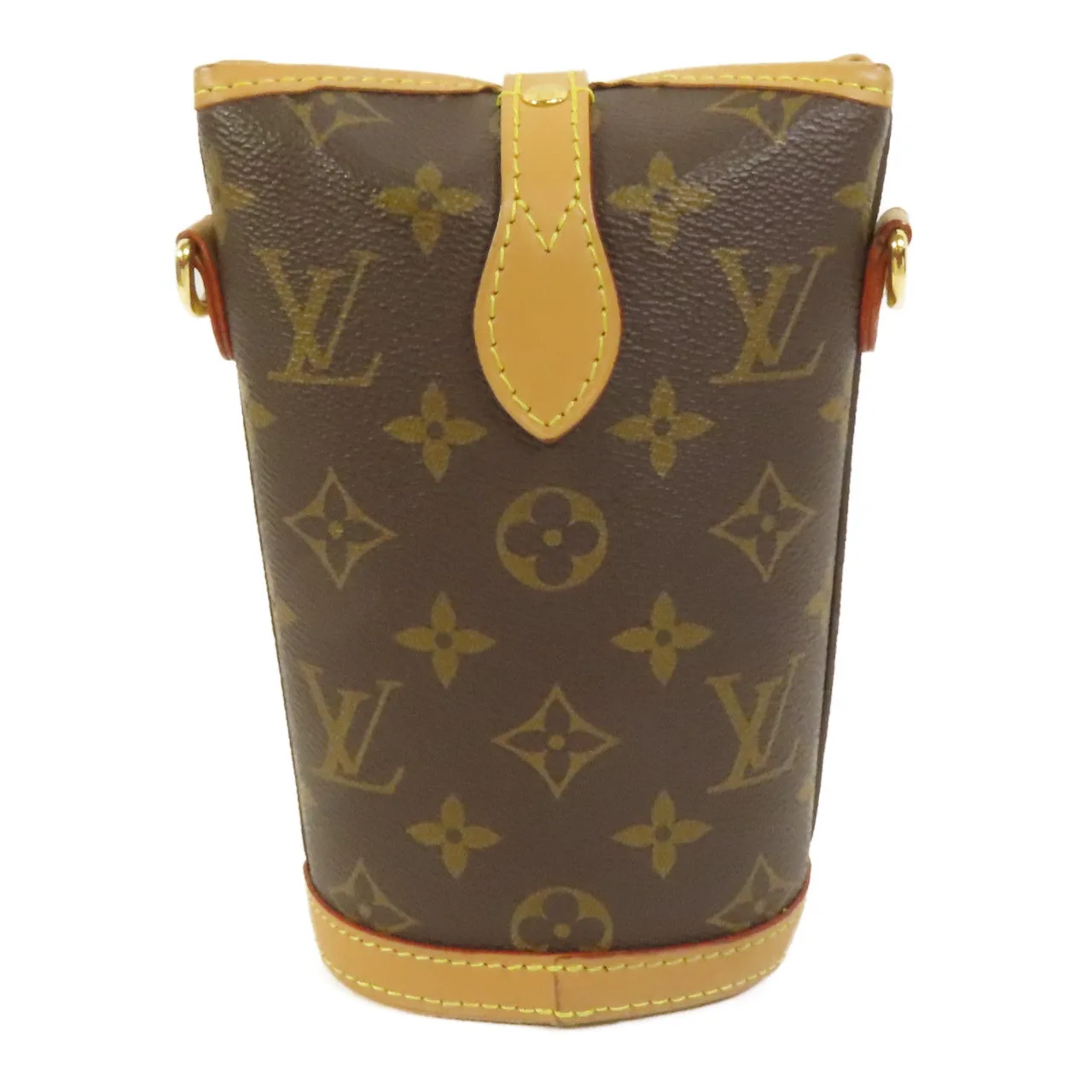 LOUIS VUITTON Fold Me Pouch M80874 Shoulder Bag Coated Canvas 棕色 / Brown Coated Canvas Rank B - Thumbnail 2