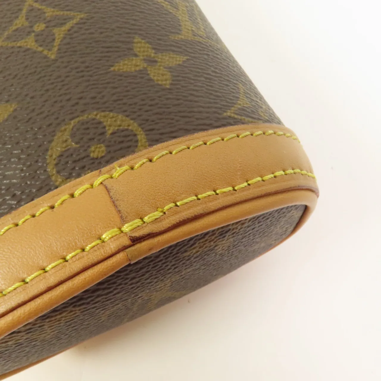 LOUIS VUITTON Fold Me Pouch M80874 Shoulder Bag Coated Canvas 棕色 / Brown Coated Canvas Rank B - Thumbnail 17