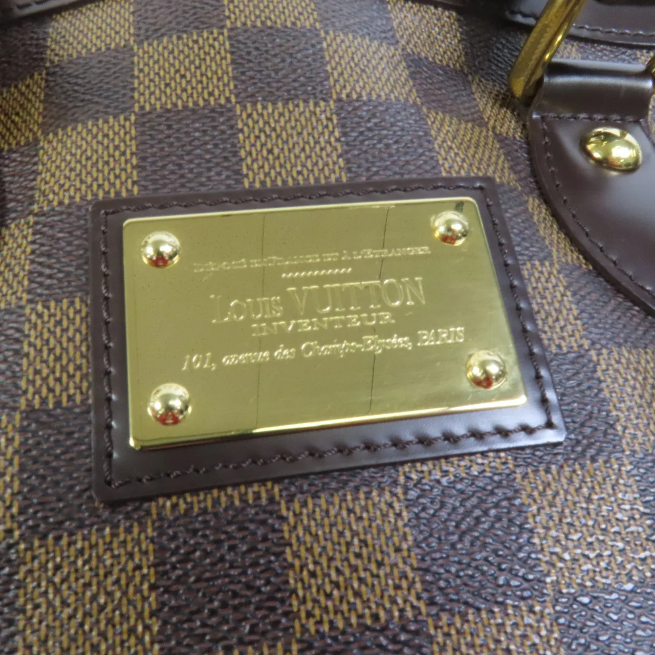 LOUIS VUITTON Hampstead N51205 手提包 塗層帆布 棕色 / Brown 塗層帆布 中古品A - 縮圖 7
