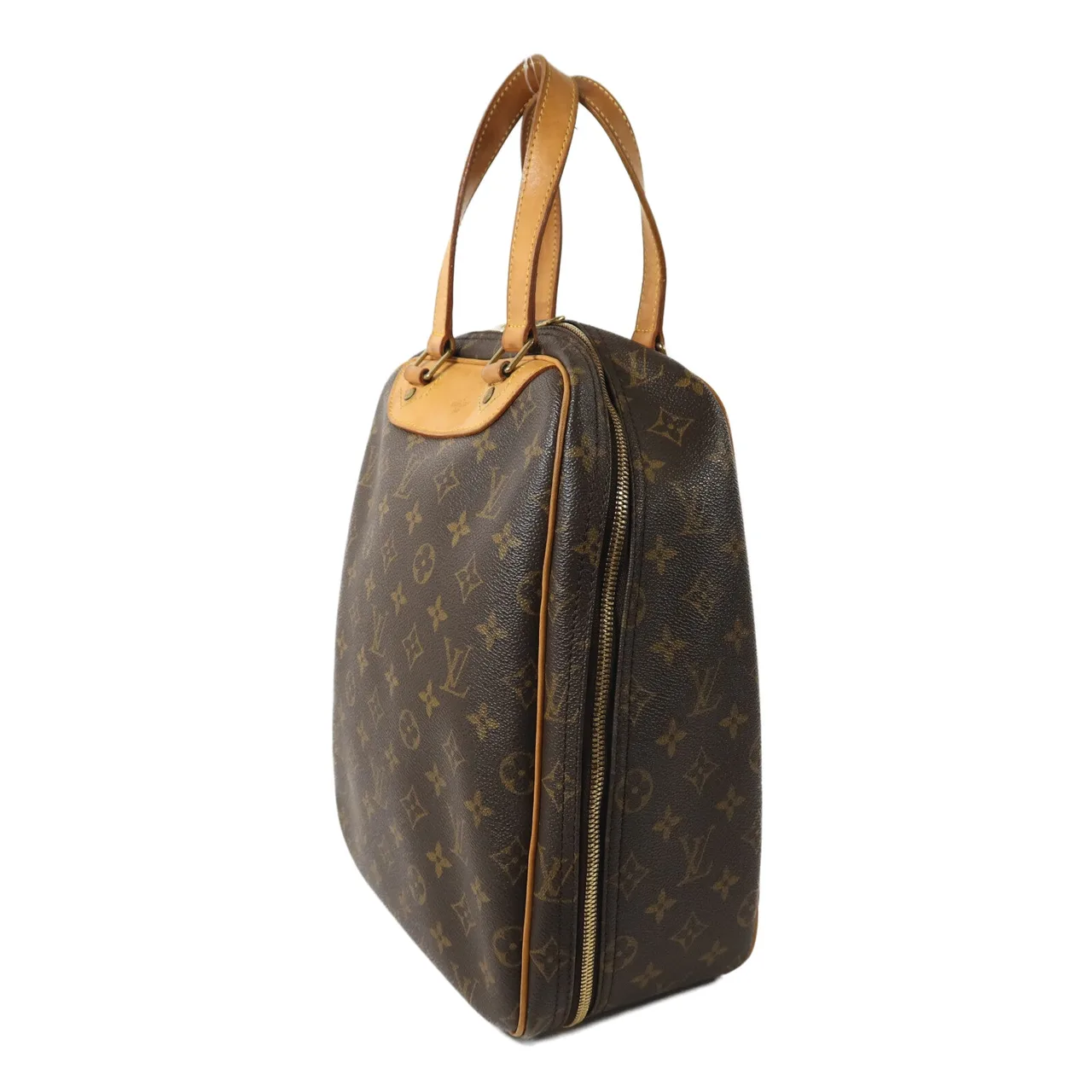 LOUIS VUITTON Excursion M41450 手提包 塗層帆布 棕色 / Brown 塗層帆布 中古品B - 縮圖 3