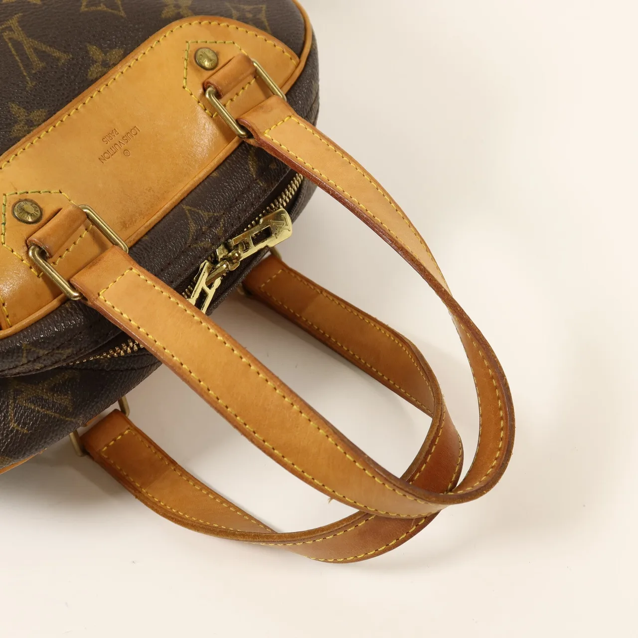 LOUIS VUITTON Excursion M41450 手提包 塗層帆布 棕色 / Brown 塗層帆布 中古品B - 縮圖 8