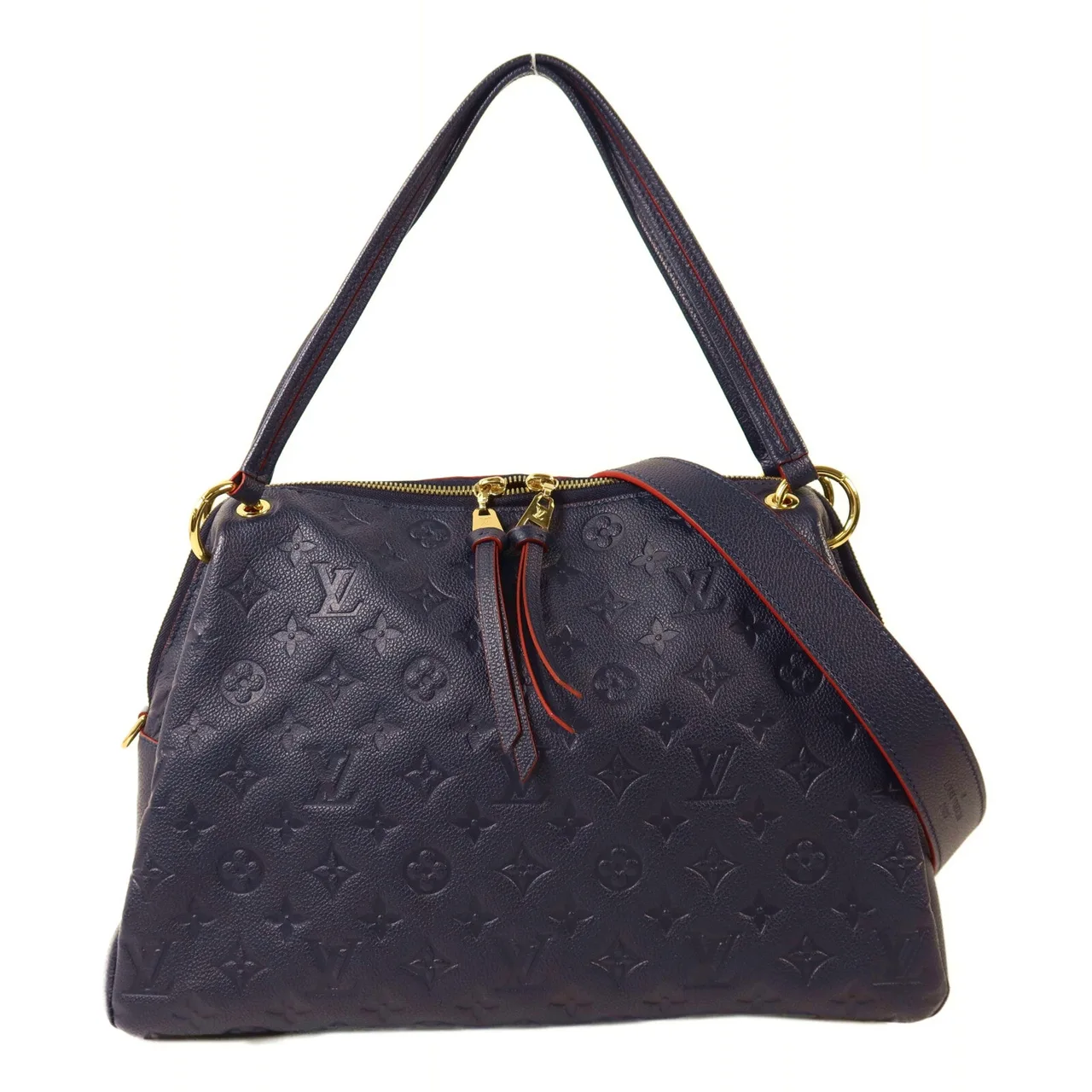 LOUIS VUITTON Ponthieu M43721 兩用包 牛皮 海軍藍 / Navy
