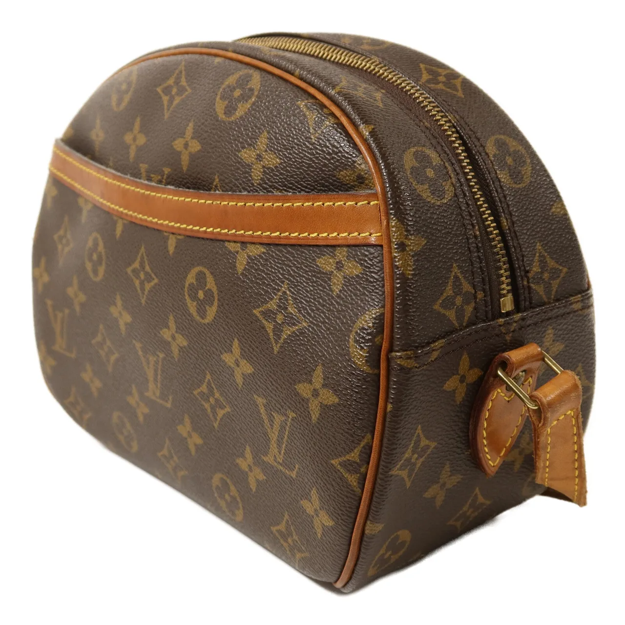 LOUIS VUITTON Blois M51221 肩背包 塗層帆布 棕色 / Brown 塗層帆布 中古品B - 縮圖 3