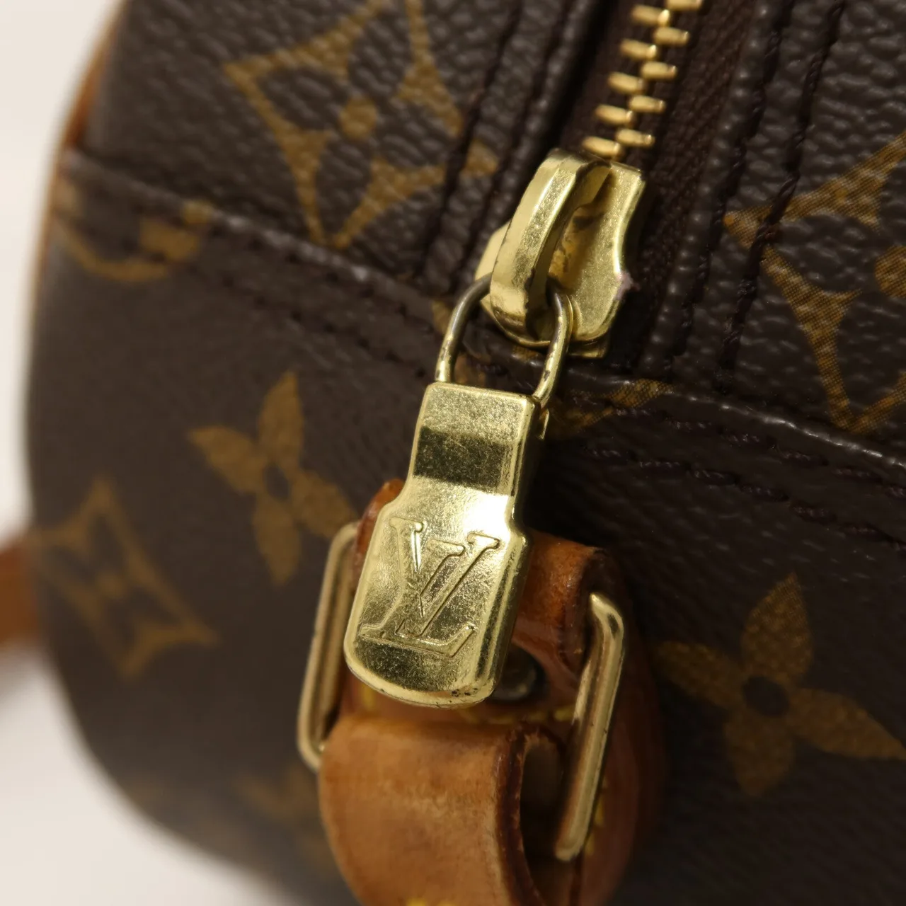 LOUIS VUITTON Blois M51221 肩背包 塗層帆布 棕色 / Brown 塗層帆布 中古品B - 縮圖 10