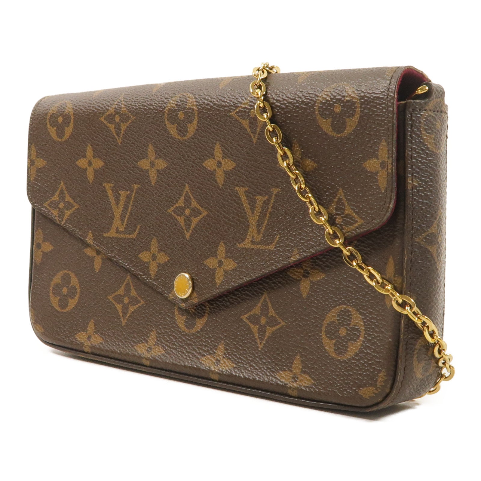 LOUIS VUITTON Felicie M81896 Shoulder Bag Coated Canvas 3