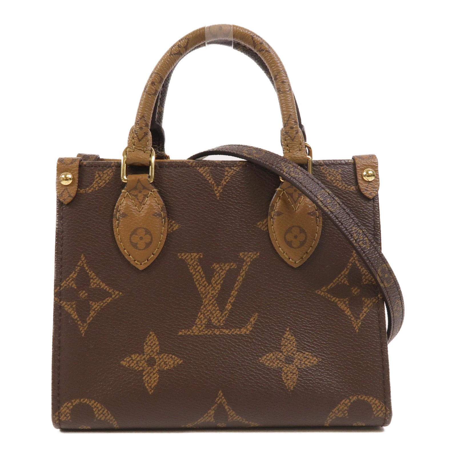 LOUIS VUITTON OnTheGo M46839 兩用包 塗層帆布