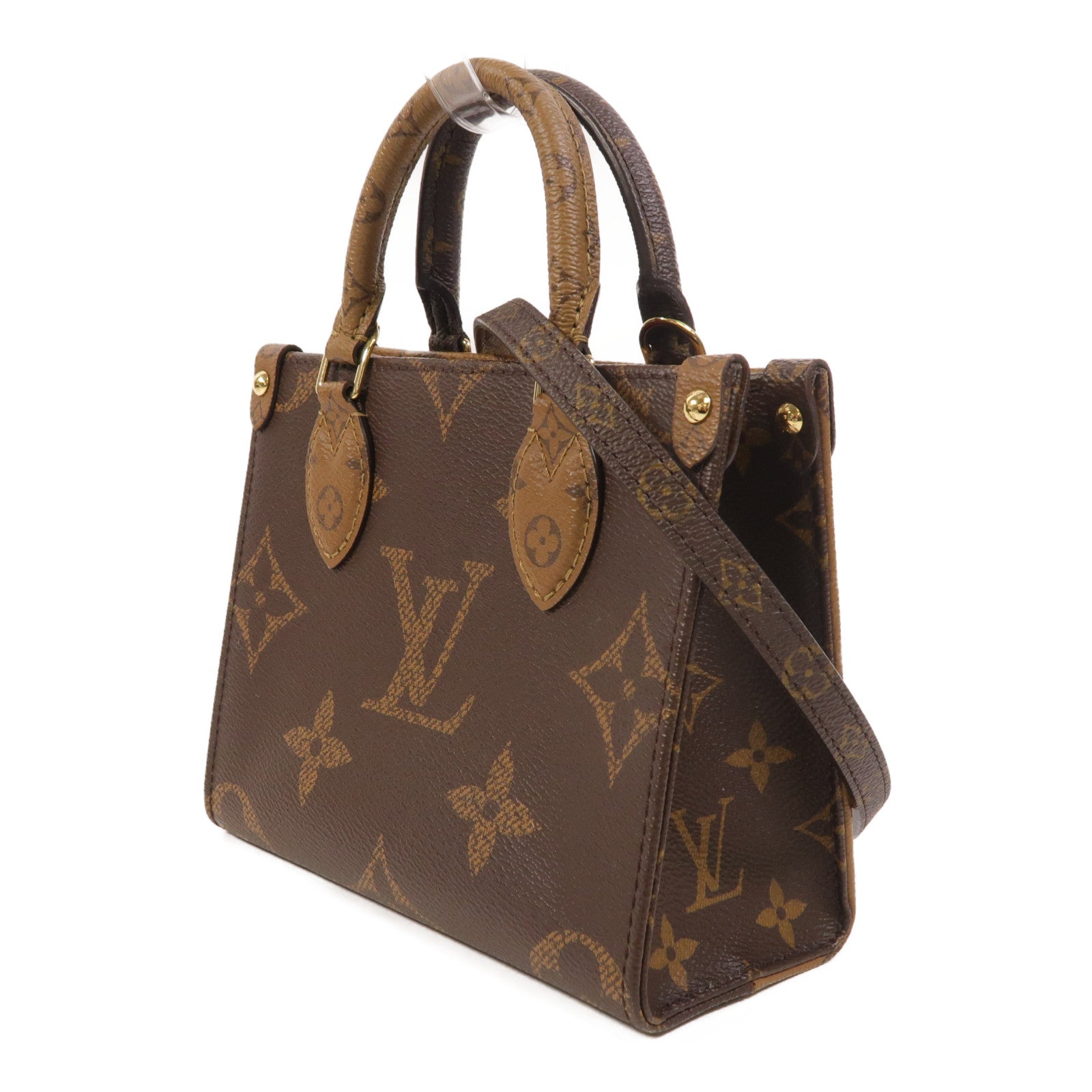 LOUIS VUITTON OnTheGo M46839 2-Way Bag Coated Canvas 3
