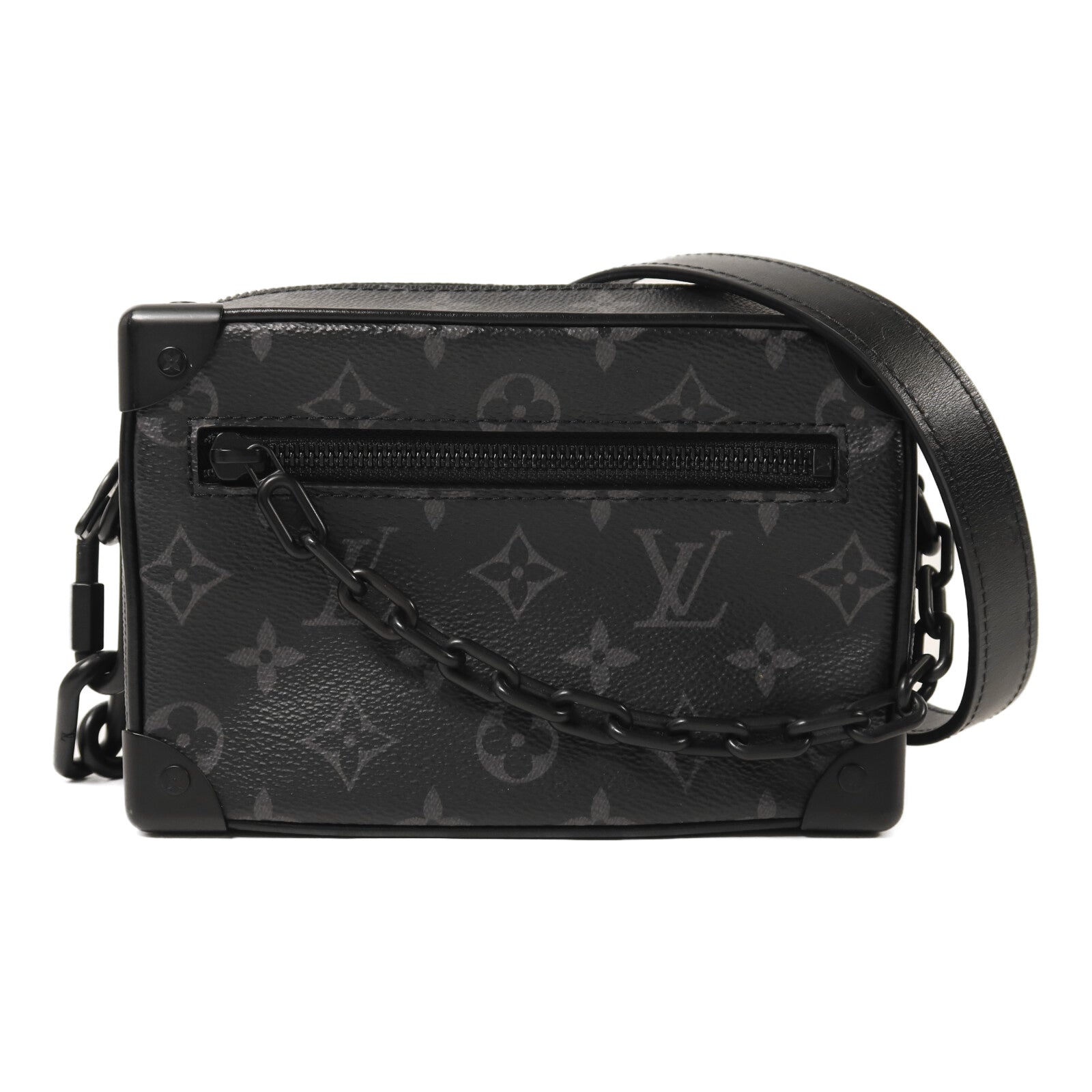 LOUIS VUITTON Soft Trunk M44735 Shoulder Bag Coated Canvas