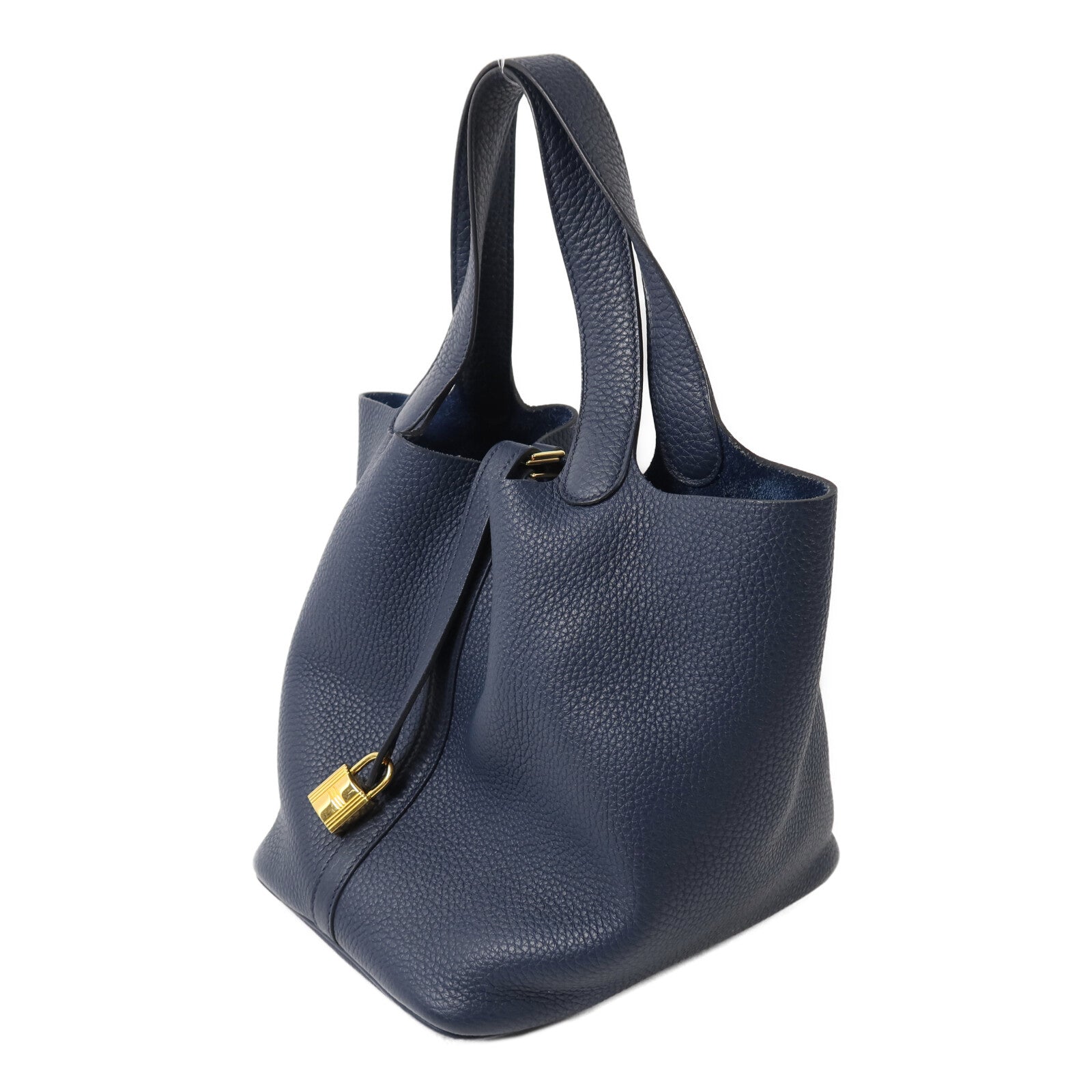 LOUIS VUITTON Picotin Handbag Calfskin 3