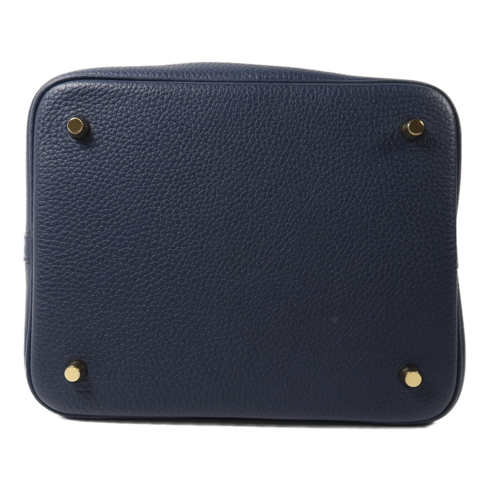 LOUIS VUITTON Picotin Handbag Calfskin 4