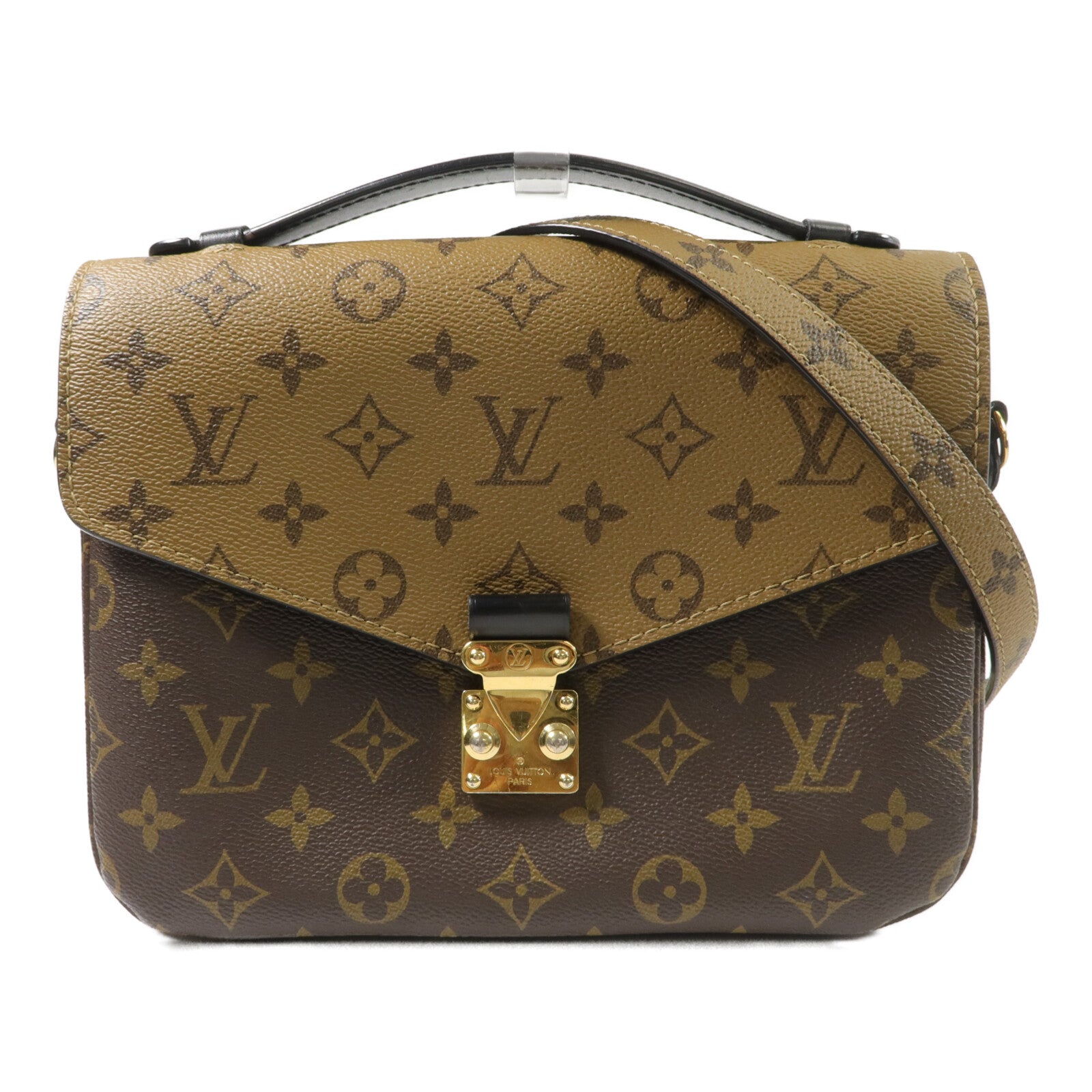 LOUIS VUITTON Pochette Metis M44876 2-Way Bag Coated Canvas