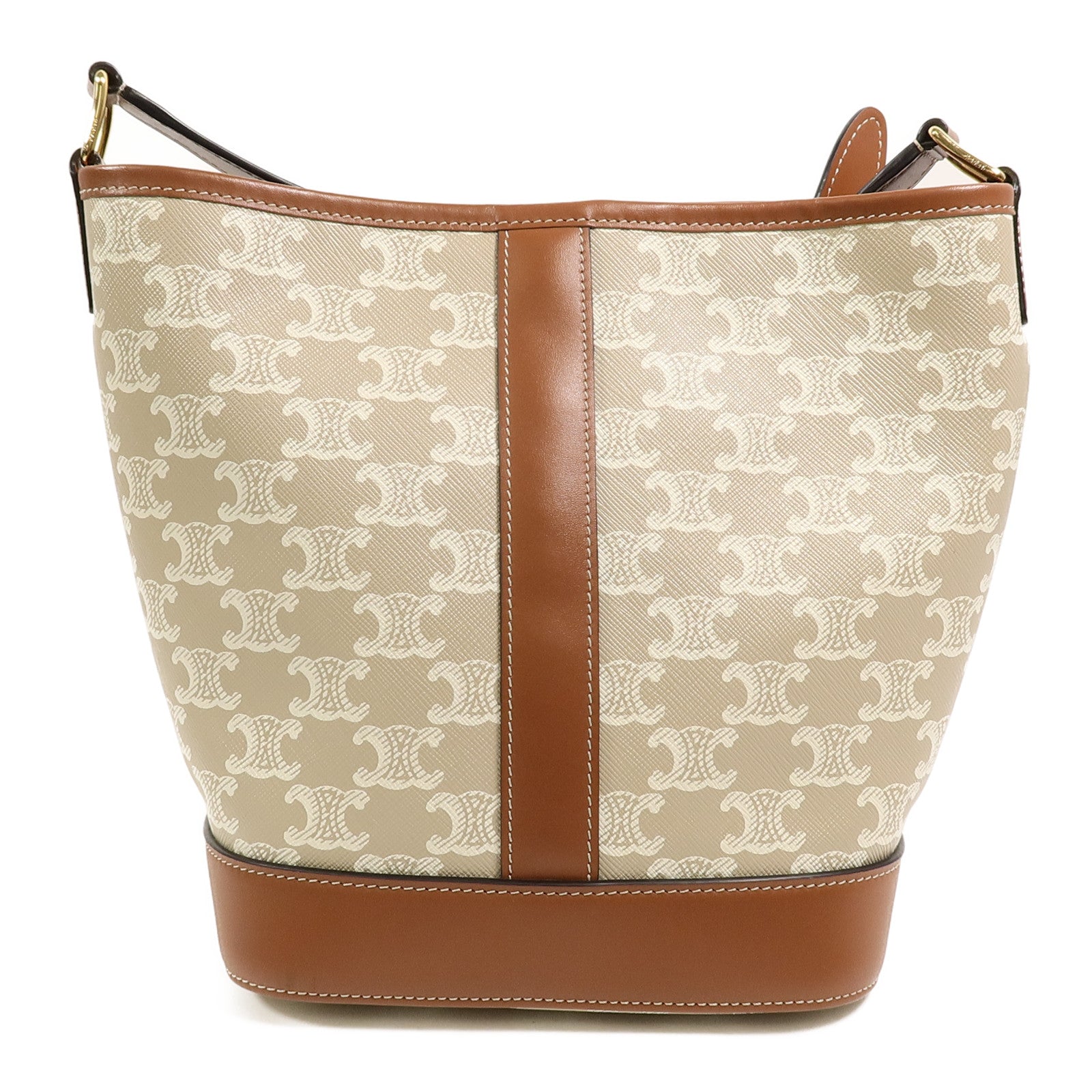 LOUIS VUITTON Bucket Shoulder Bag Coated Canvas 2