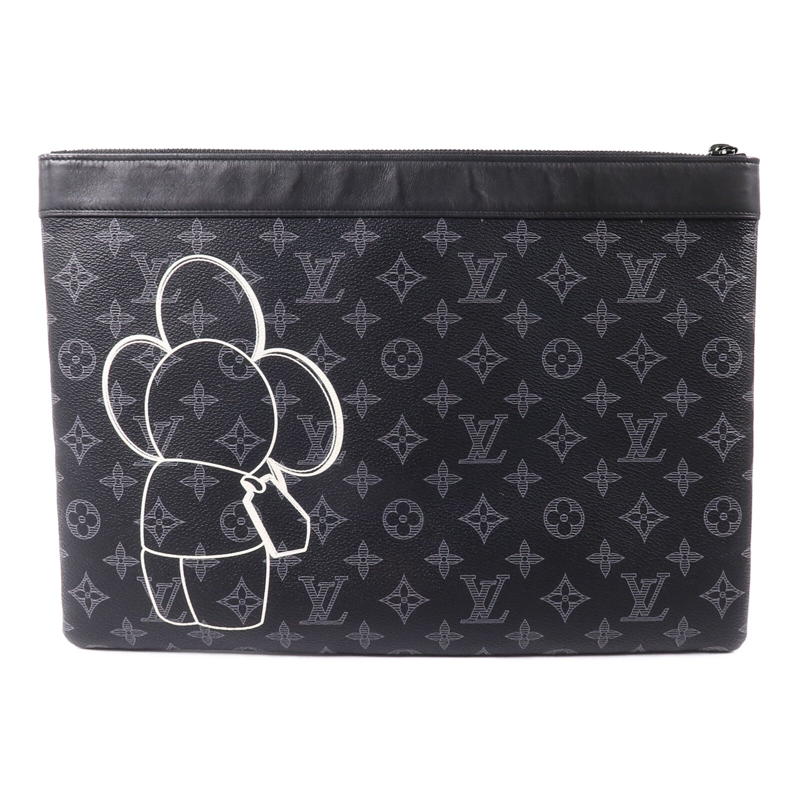 LOUIS VUITTON Vivienne M62904 Clutch Coated Canvas 2
