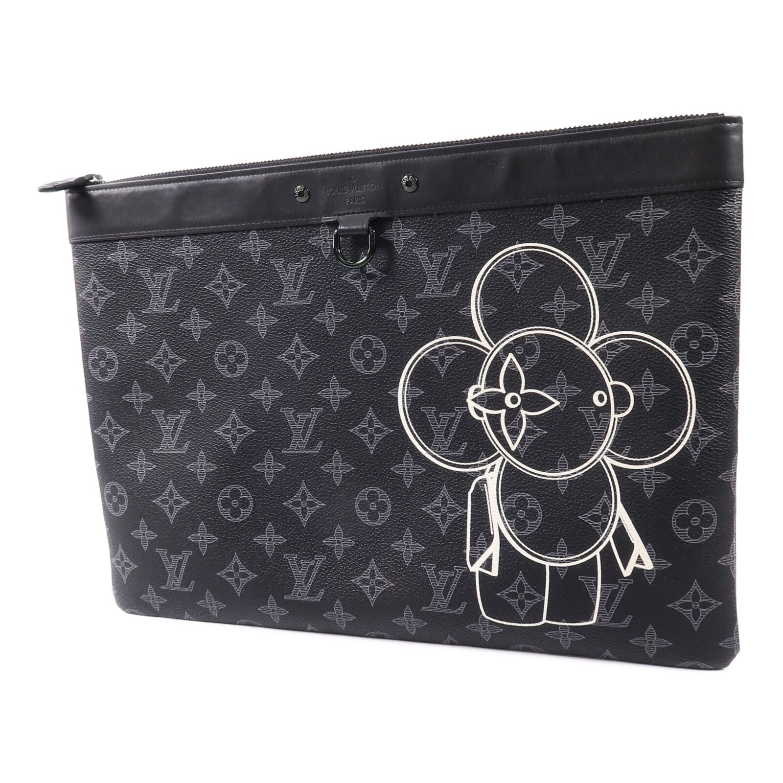 LOUIS VUITTON Vivienne M62904 Clutch Coated Canvas 3