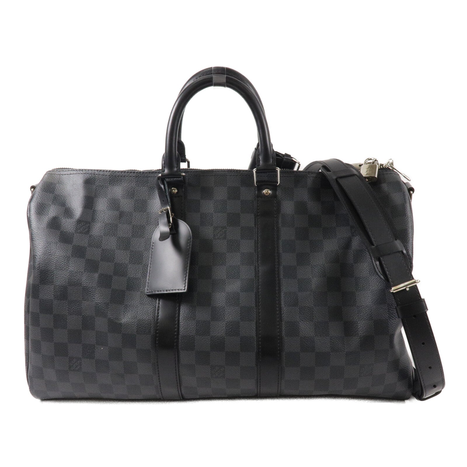 LOUIS VUITTON Keepall N41418 2-Way Bag Coated Canvas
