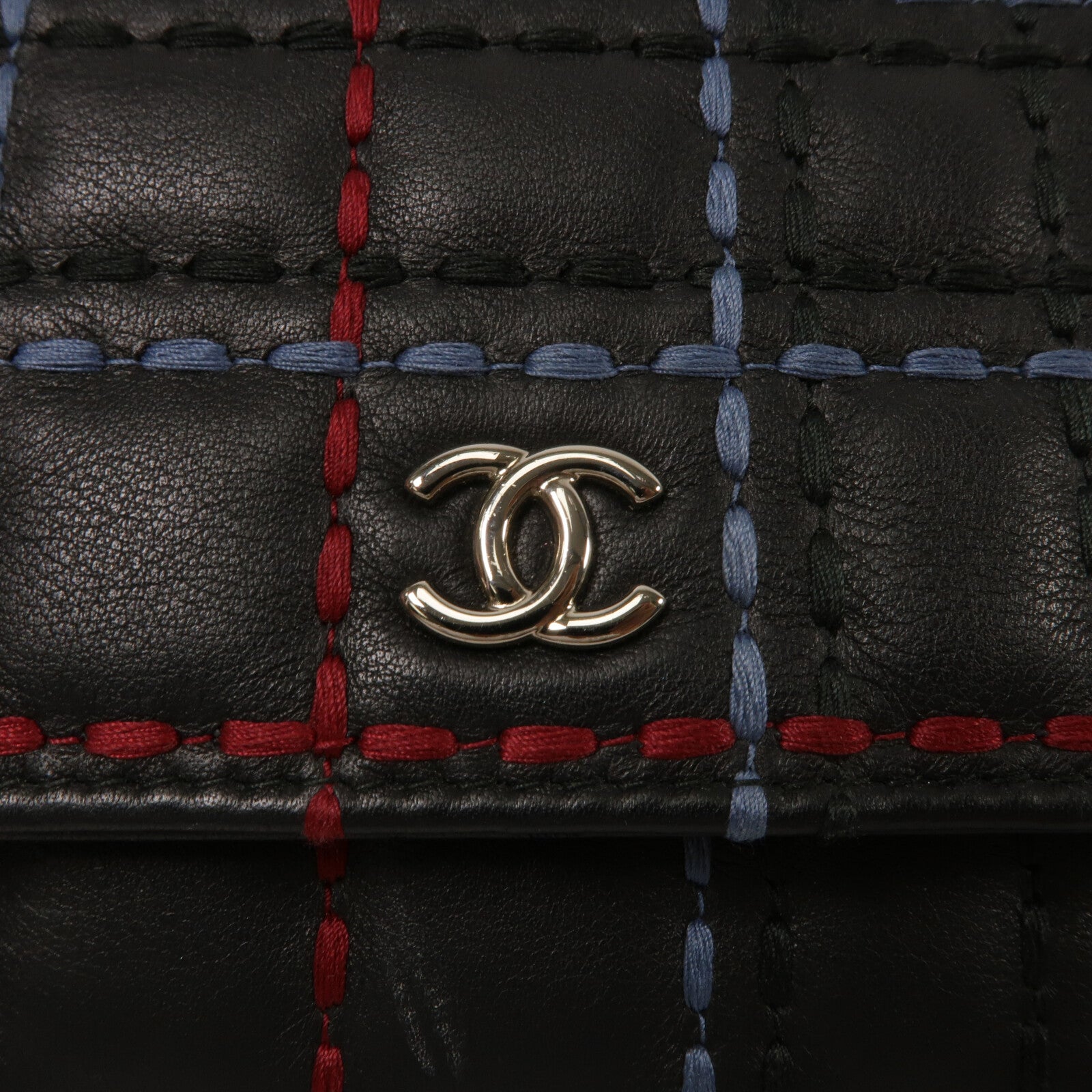 LOUIS VUITTON WOC Shoulder Bag Calfskin 9