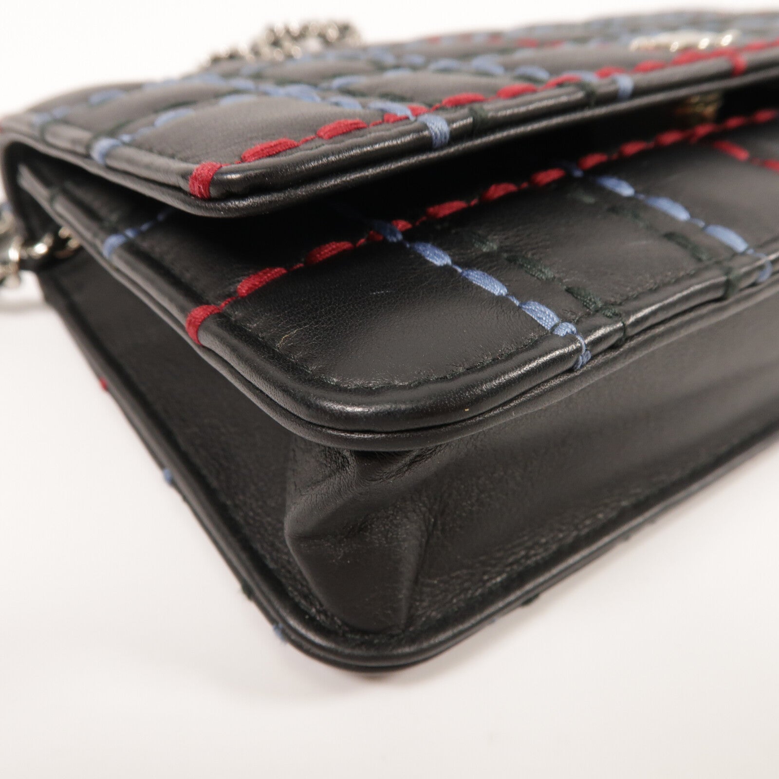 LOUIS VUITTON WOC Shoulder Bag Calfskin 12