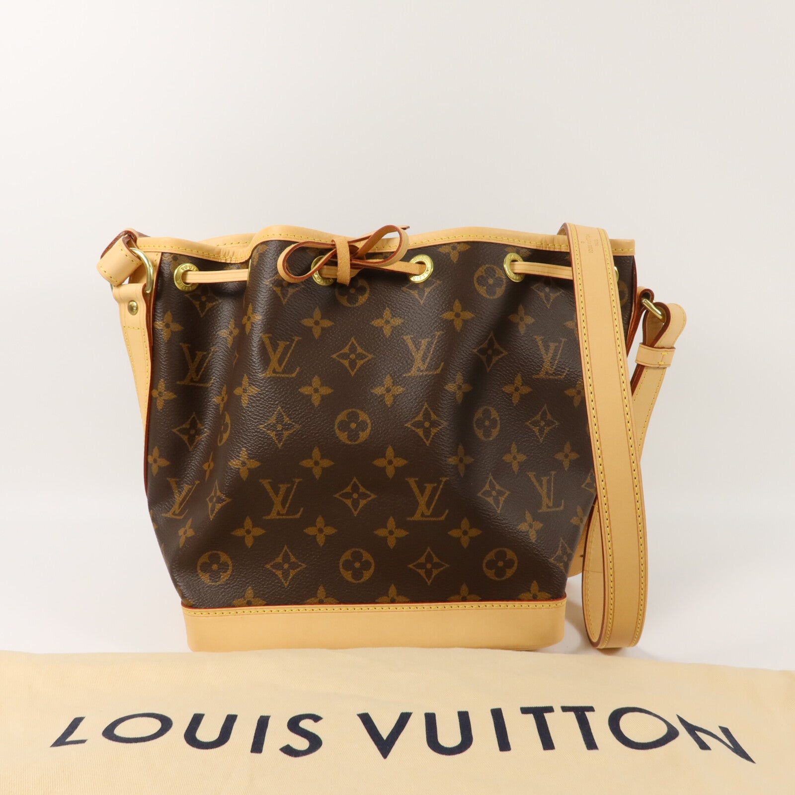 LOUIS VUITTON Noe M40817 Shoulder Bag Coated Canvas 8