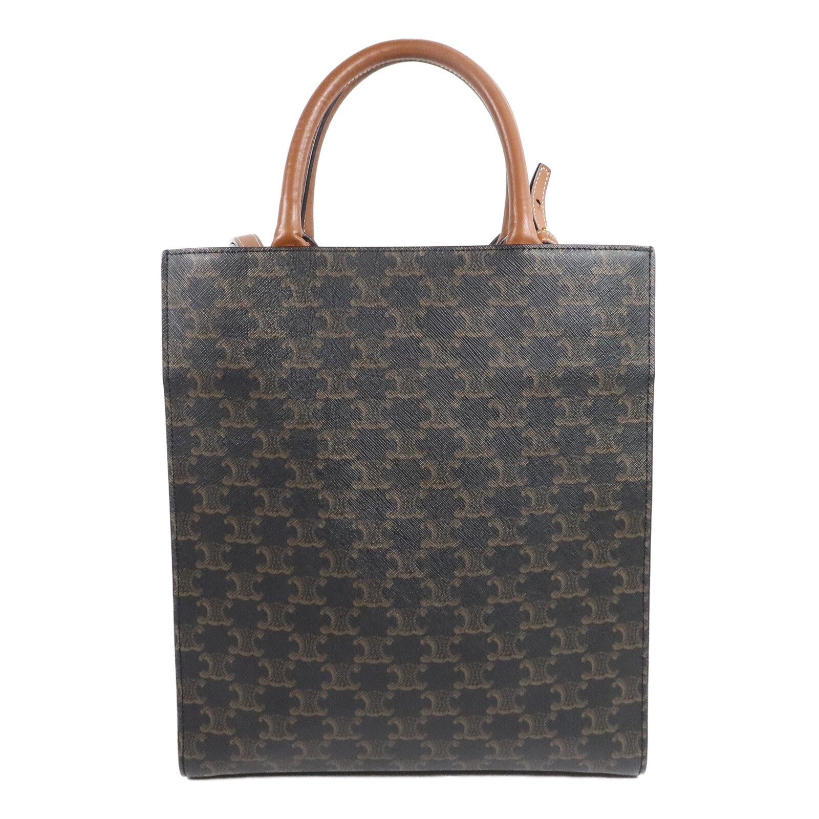 LOUIS VUITTON 2-Way Bag Coated Canvas 2