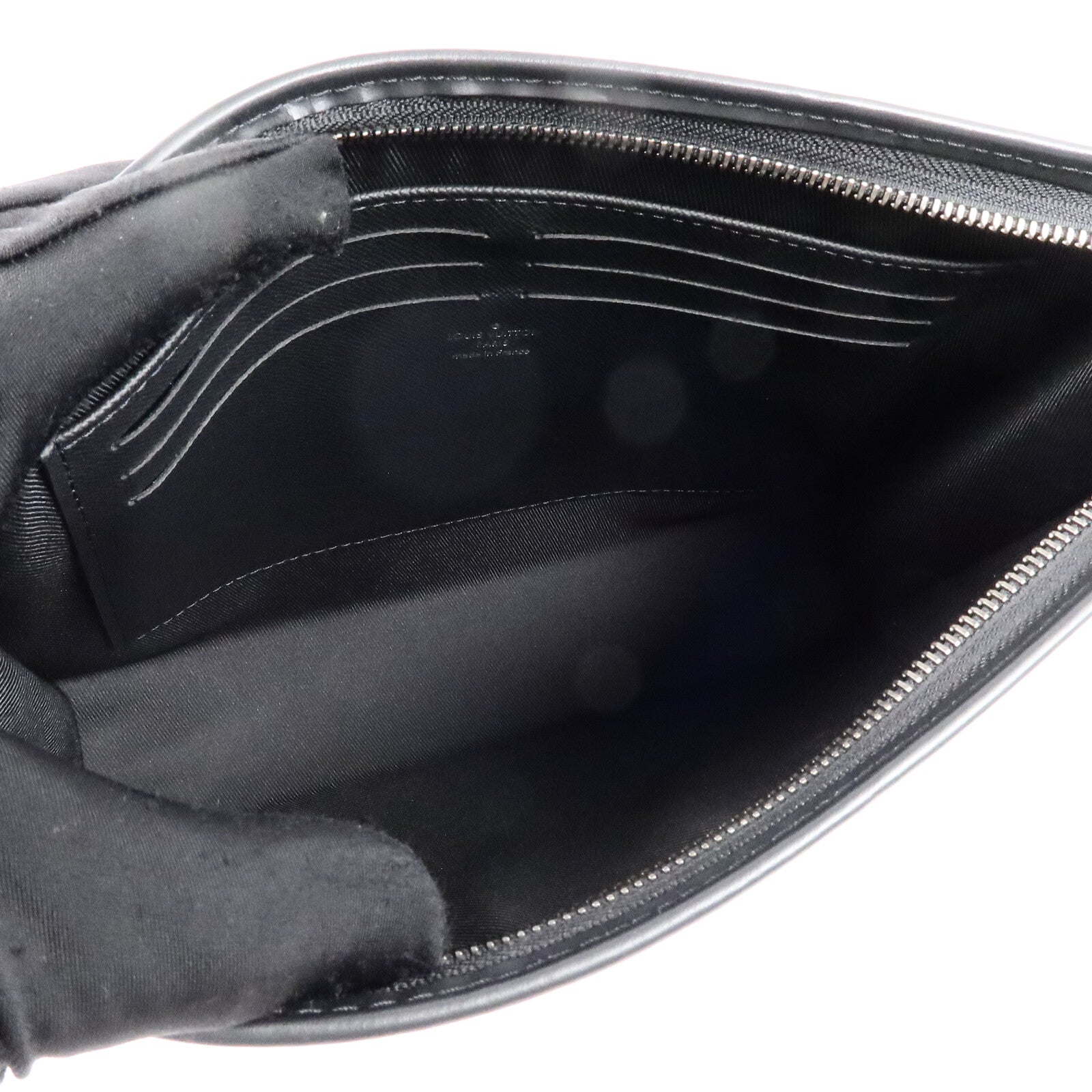 LOUIS VUITTON Pochette Voyage M61692 手拿包 塗層帆布 5