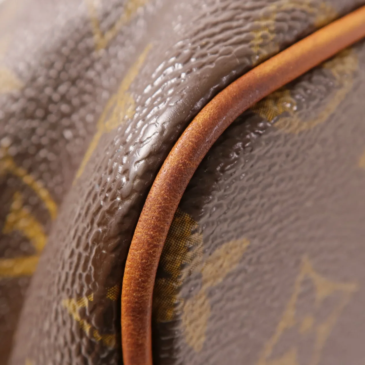 LOUIS VUITTON Palermo M40145 兩用包 塗層帆布 棕色 / Brown 塗層帆布 中古品B - 縮圖 9