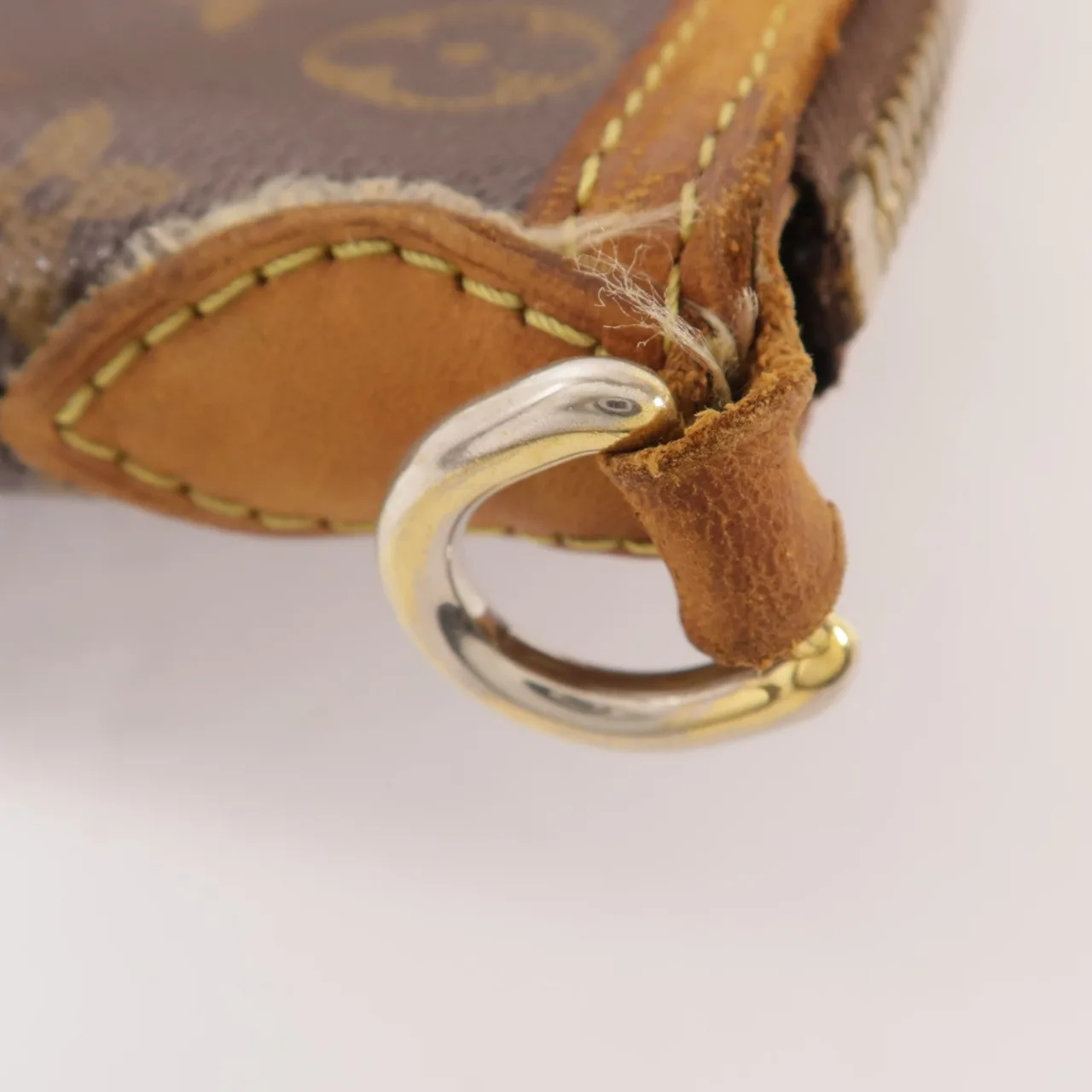 LOUIS VUITTON Palermo M40145 兩用包 塗層帆布 棕色 / Brown 塗層帆布 中古品B - 縮圖 18