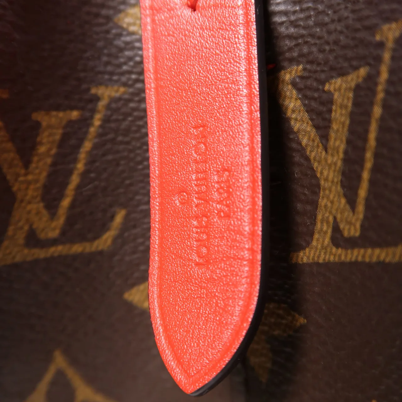 LOUIS VUITTON NeoNoe M44021 肩背包 塗層帆布 紅色 / Red 塗層帆布 中古品B - 縮圖 13