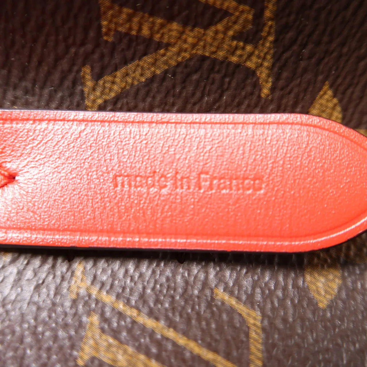 LOUIS VUITTON NeoNoe M44021 肩背包 塗層帆布 紅色 / Red 塗層帆布 中古品B - 縮圖 14